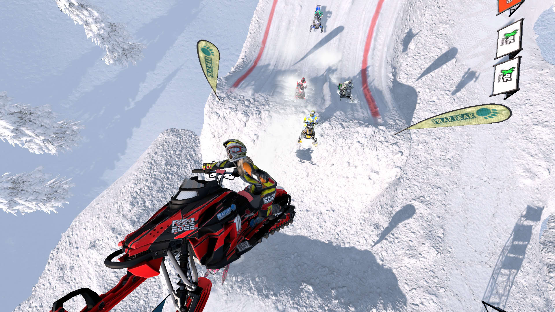 Screenshot for Snow Moto Racing Freedom