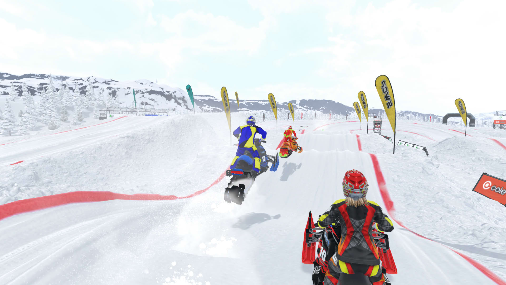 Screenshot for Snow Moto Racing Freedom