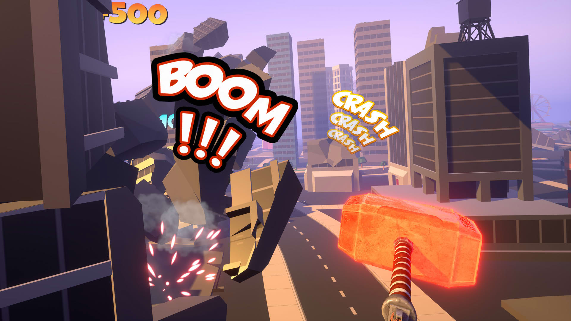 Screenshot for VRobot: VR Giant Robot Destruction Simulator