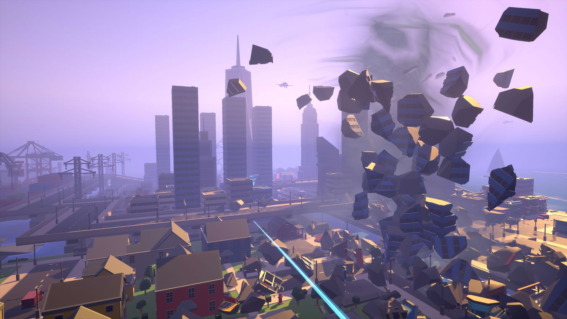 Screenshot for VRobot: VR Giant Robot Destruction Simulator