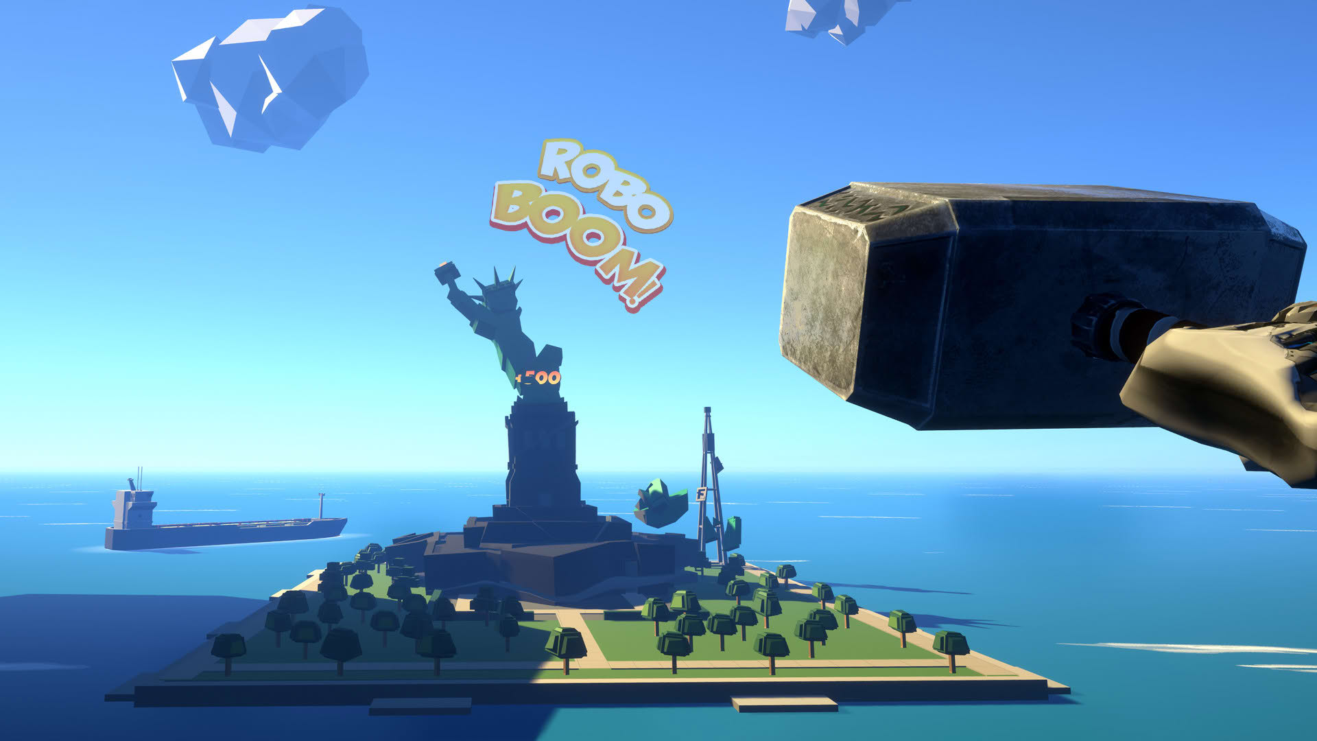 Screenshot for VRobot: VR Giant Robot Destruction Simulator