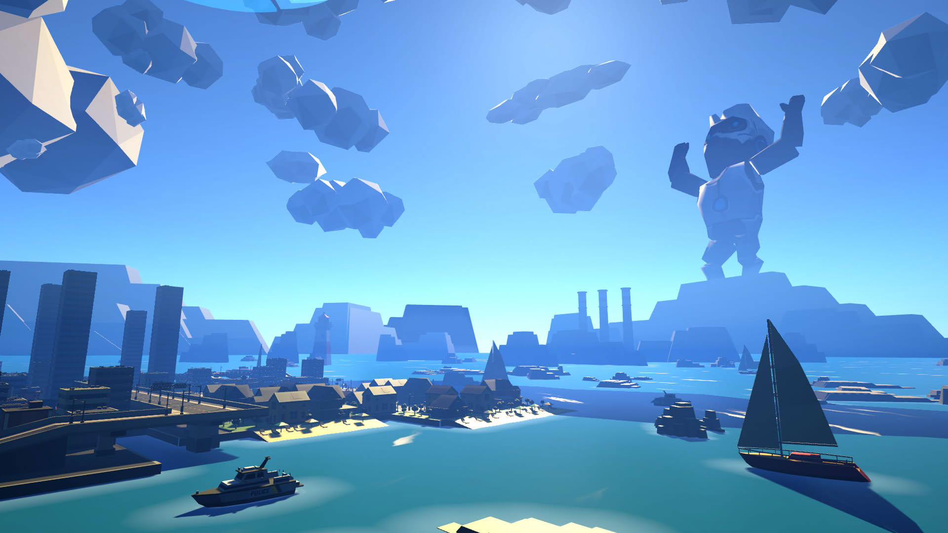 Screenshot for VRobot: VR Giant Robot Destruction Simulator
