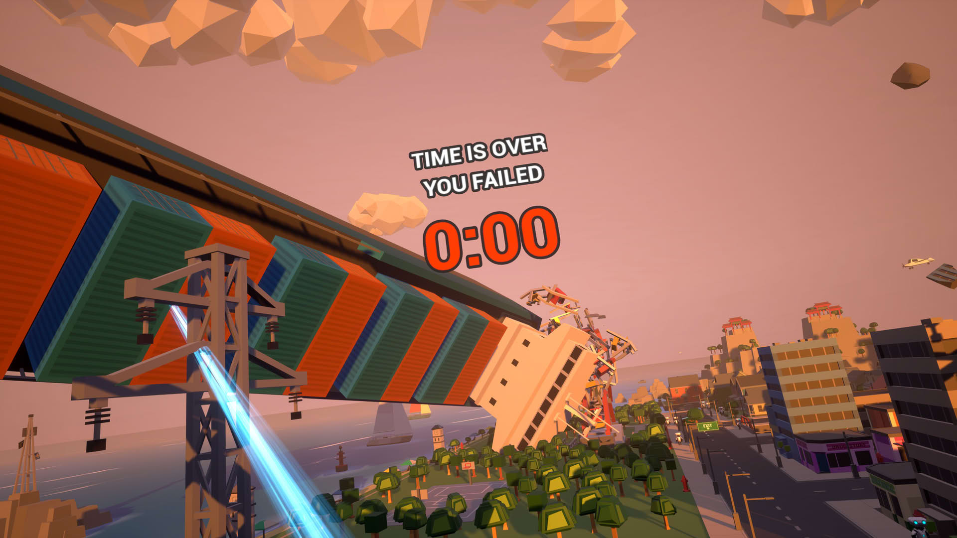 Screenshot for VRobot: VR Giant Robot Destruction Simulator