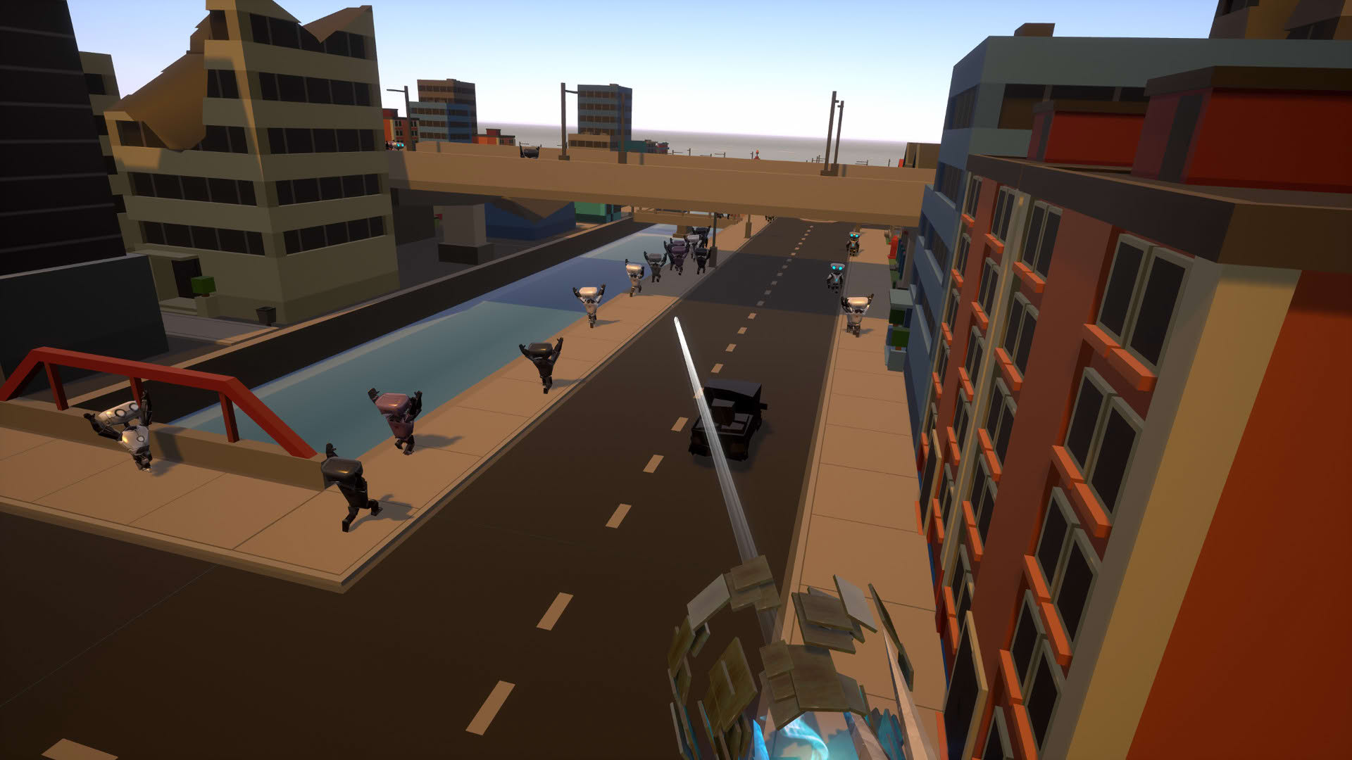 Screenshot for VRobot: VR Giant Robot Destruction Simulator
