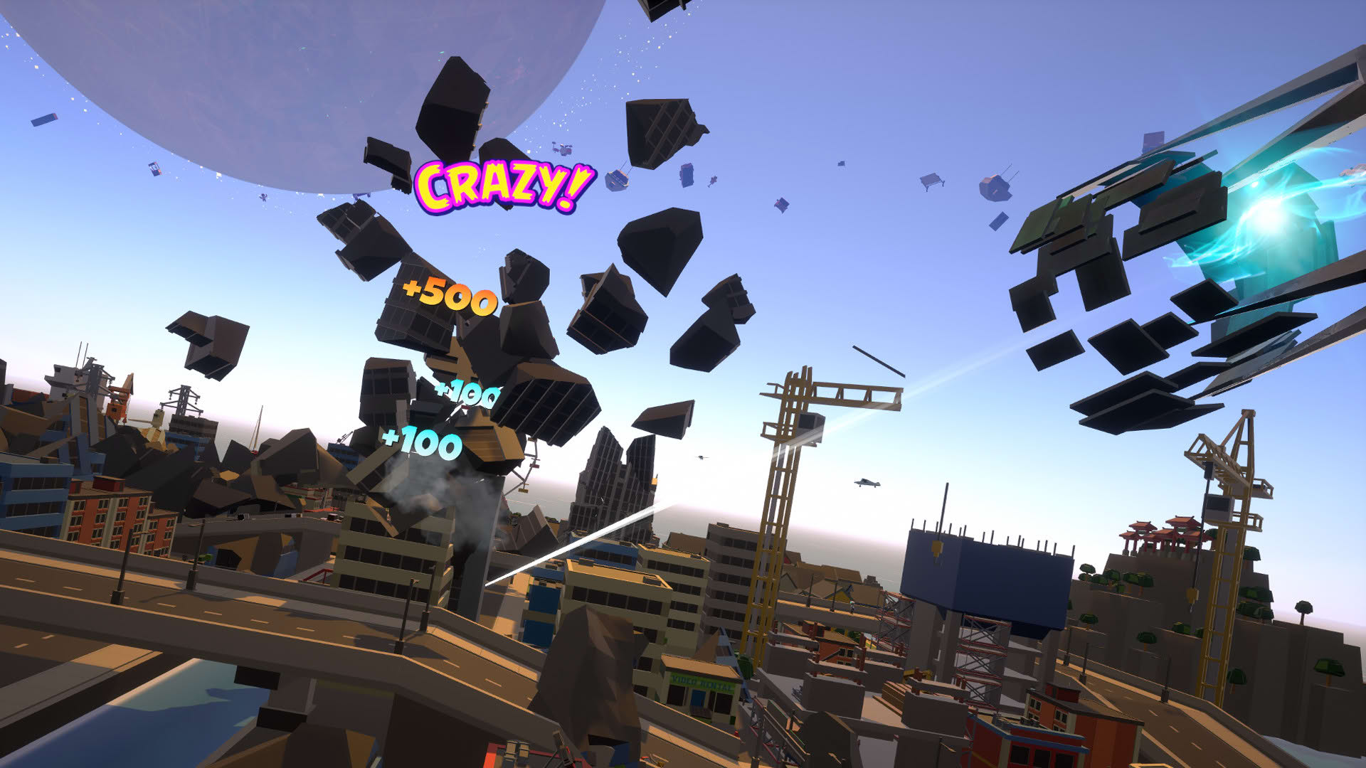 Screenshot for VRobot: VR Giant Robot Destruction Simulator