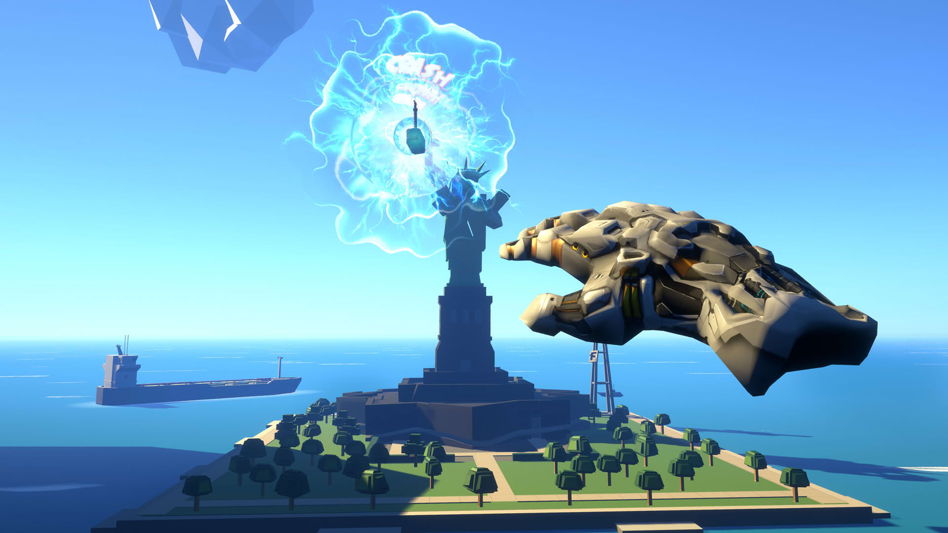 Screenshot for VRobot: VR Giant Robot Destruction Simulator