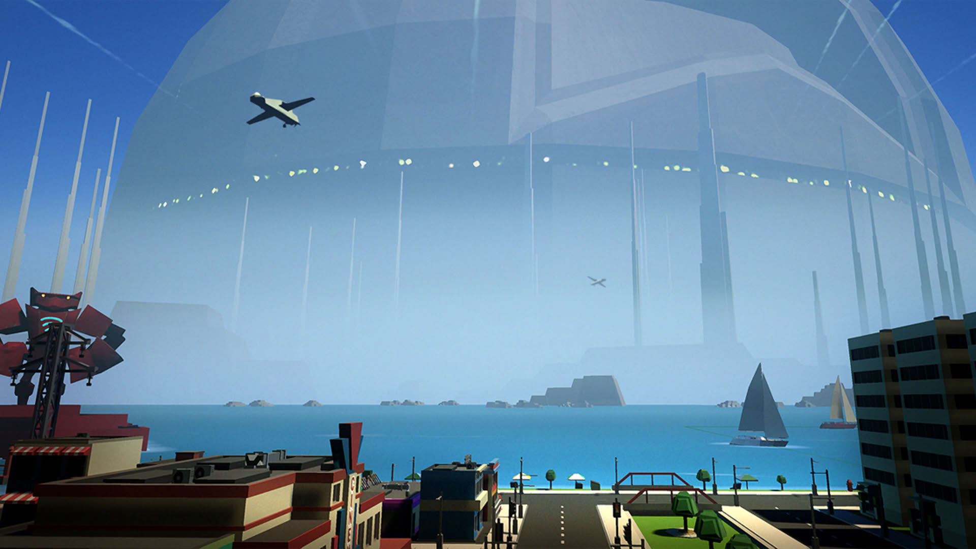 Screenshot for VRobot: VR Giant Robot Destruction Simulator