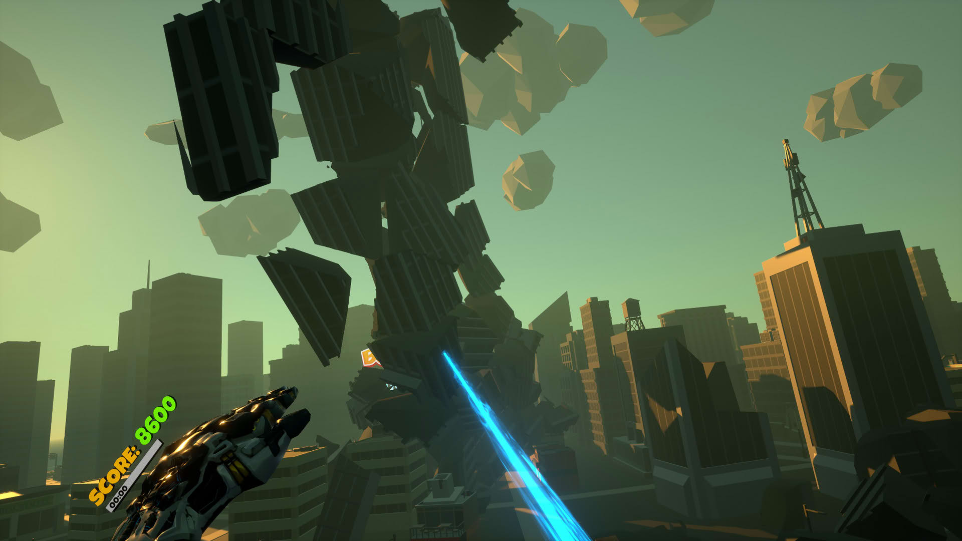 Screenshot for VRobot: VR Giant Robot Destruction Simulator