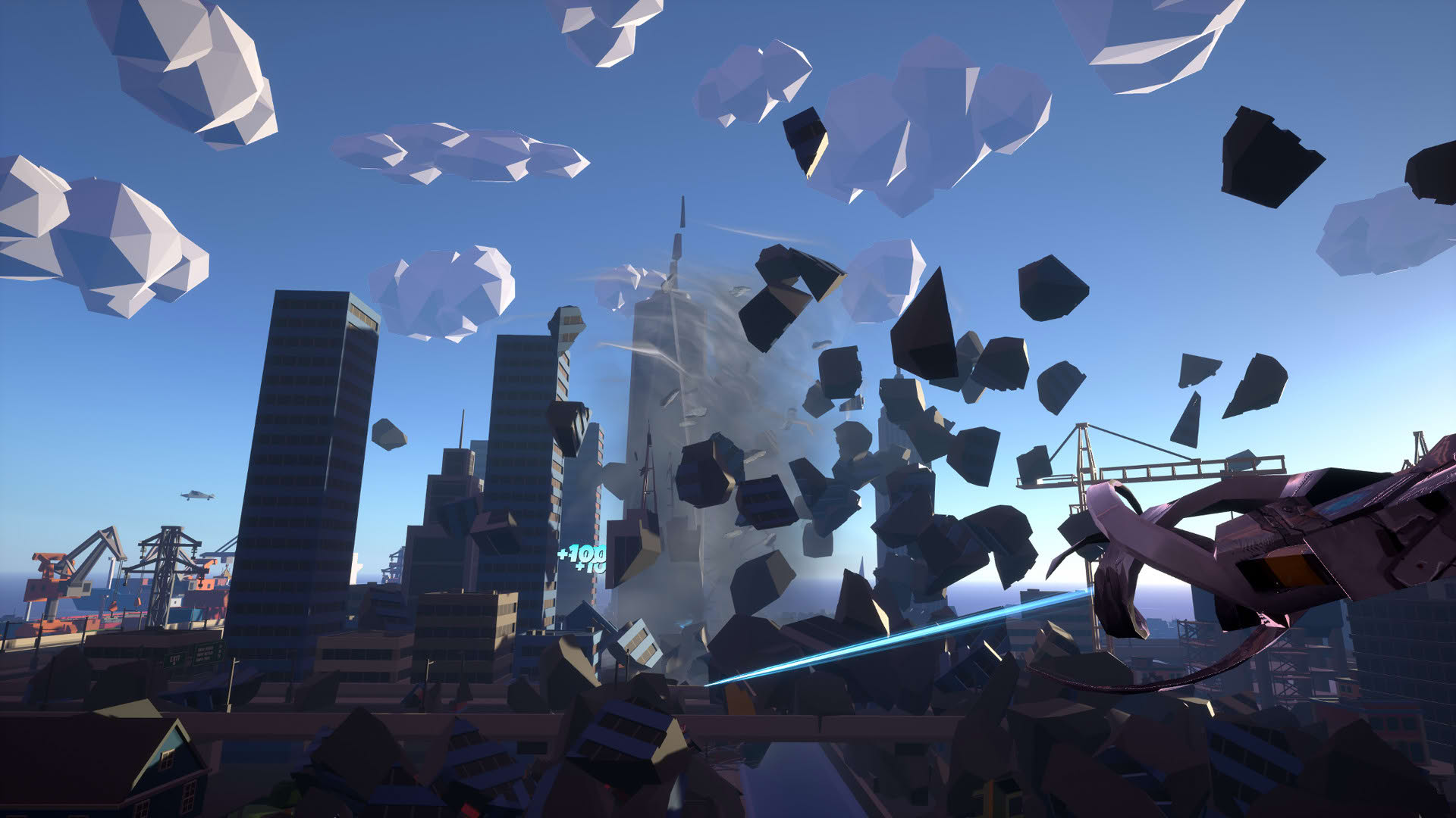 Screenshot for VRobot: VR Giant Robot Destruction Simulator