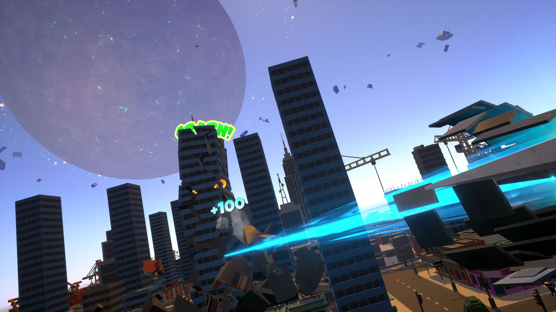 Screenshot for VRobot: VR Giant Robot Destruction Simulator