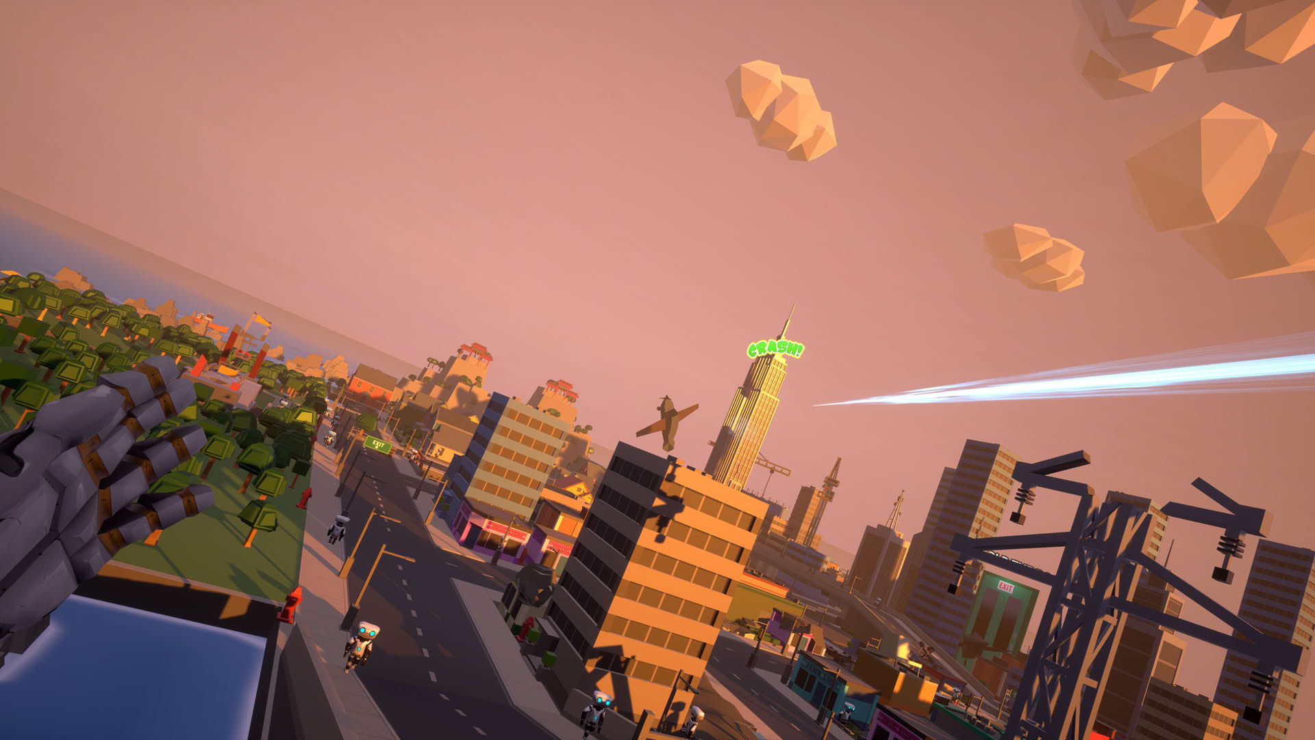Screenshot for VRobot: VR Giant Robot Destruction Simulator