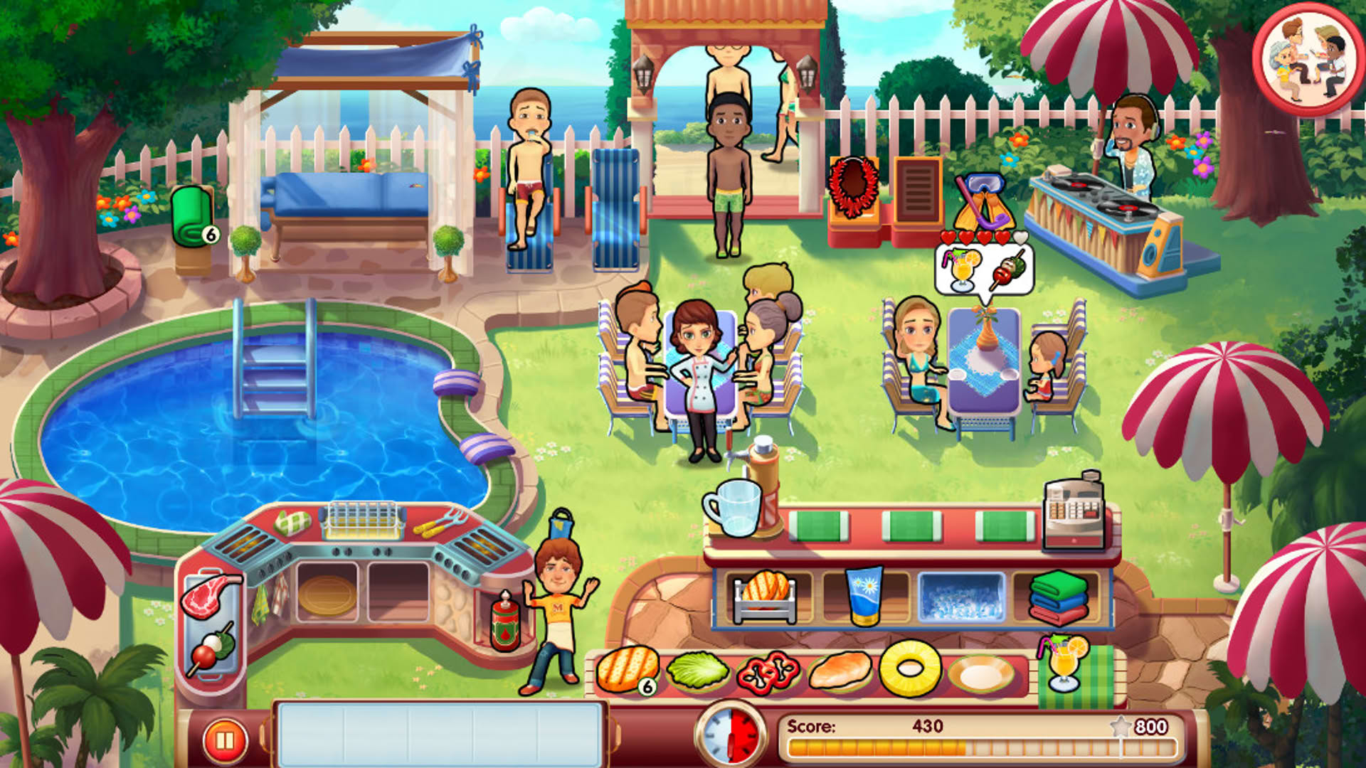Screenshot for Mary Le Chef: Cooking Passion