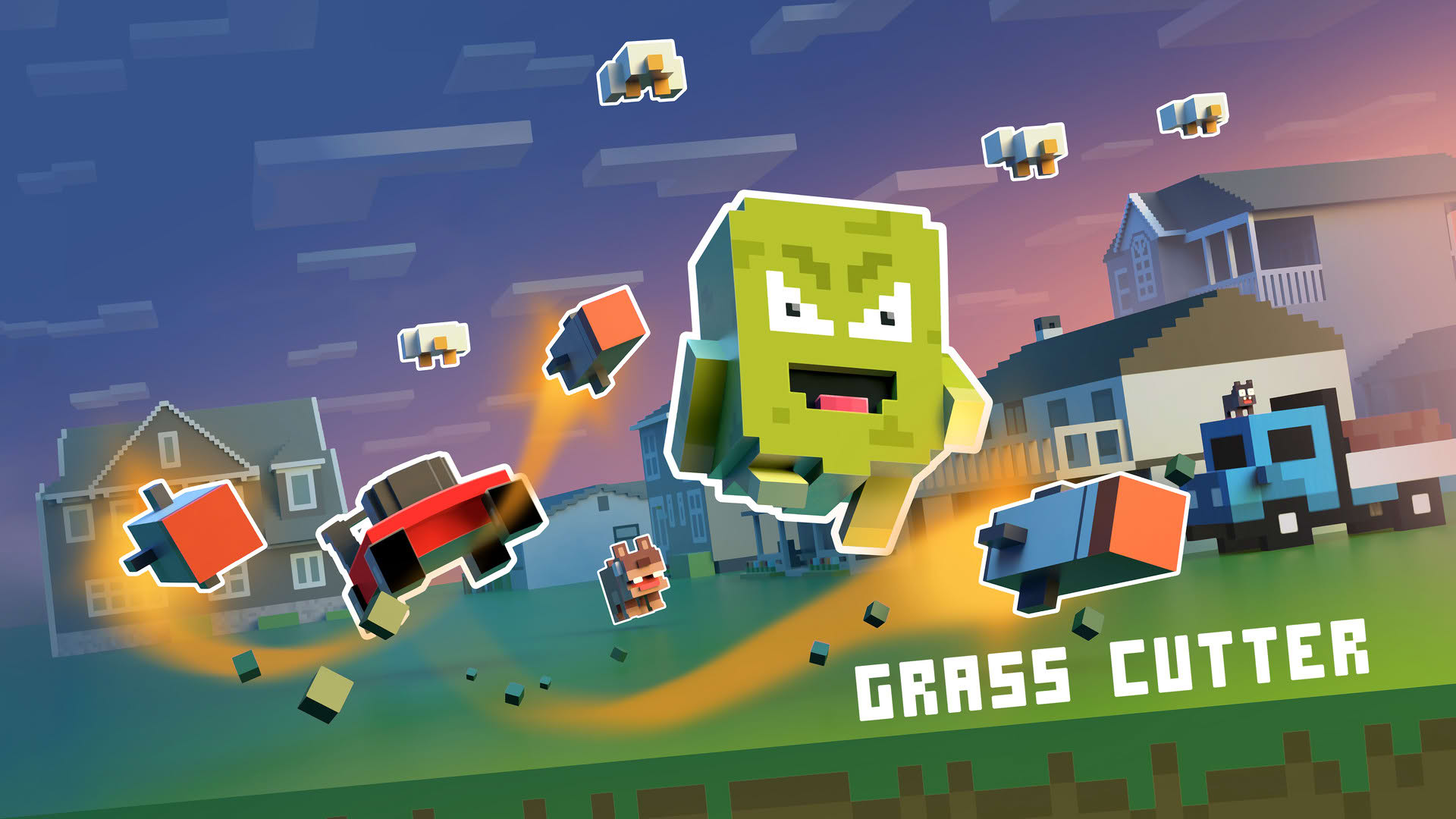Screenshot for Grass Cutter: Mutated Lawns