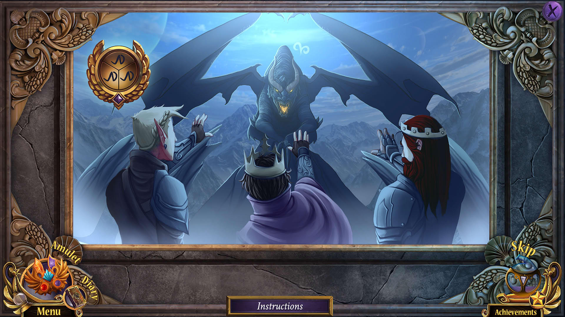 Screenshot for Queen's Quest 3: The End of Dawn