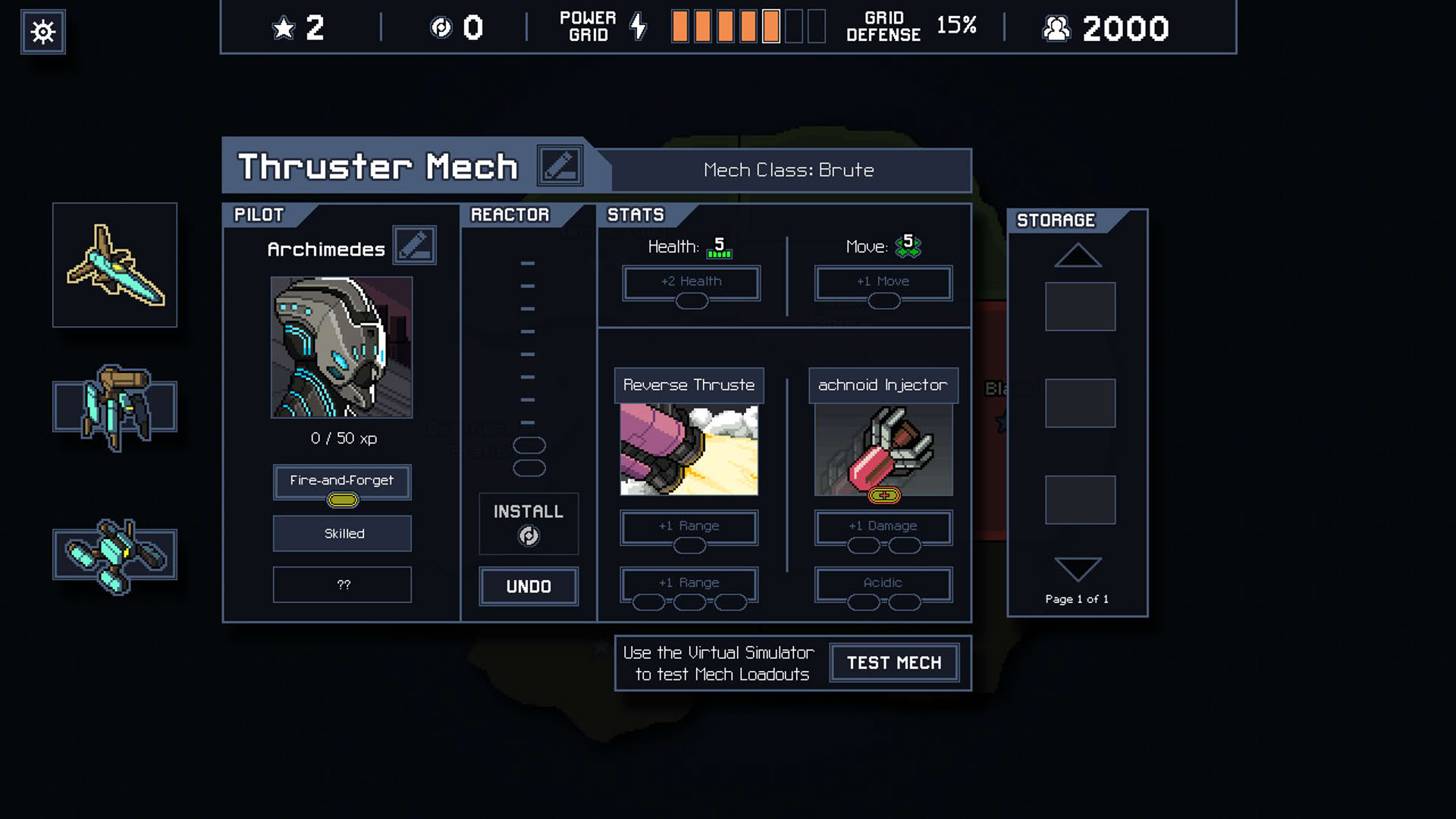 Screenshot for Into the Breach