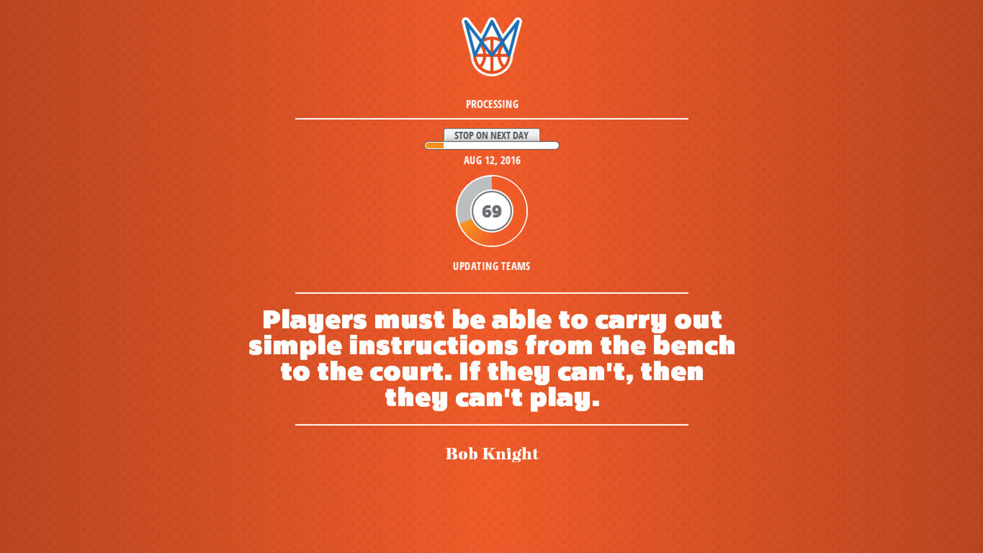 Screenshot for World Basketball Manager 2