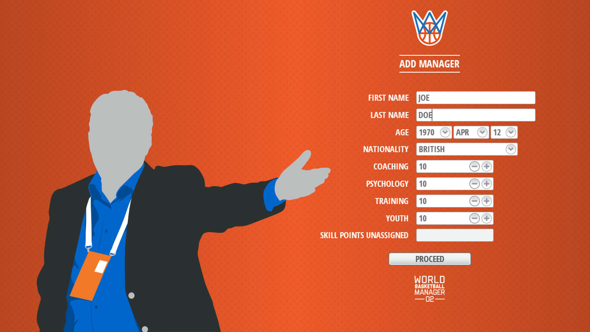 Screenshot for World Basketball Manager 2