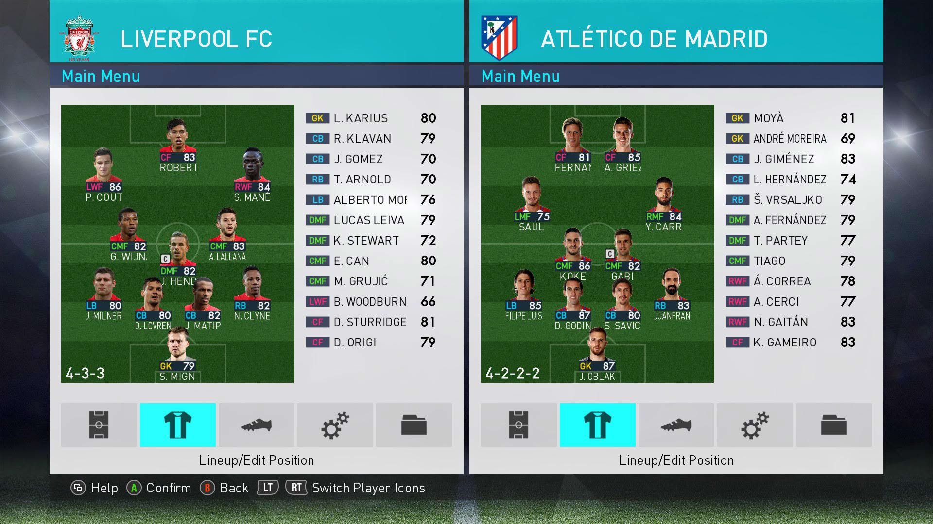 Screenshot for Pro Evolution Soccer 2018