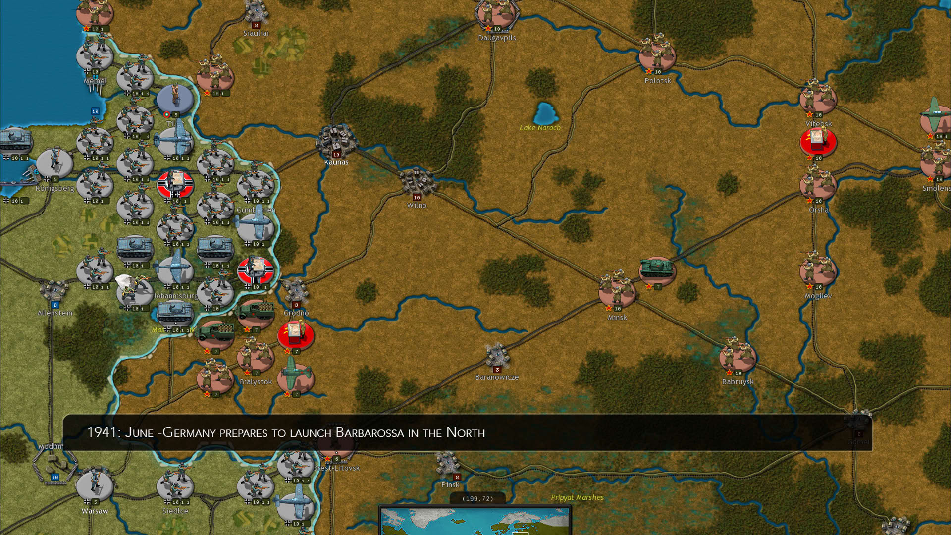 Screenshot for Strategic Command WWII: War in Europe