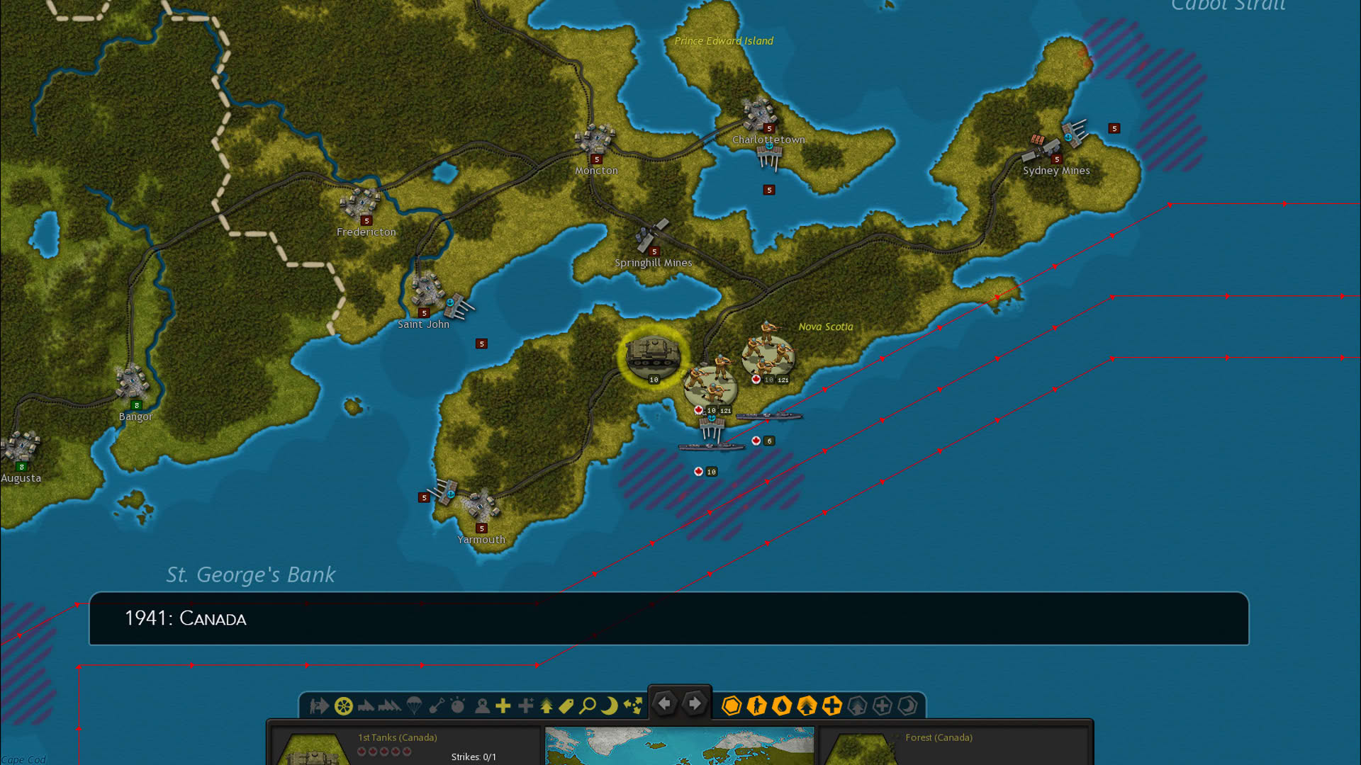 Screenshot for Strategic Command WWII: War in Europe