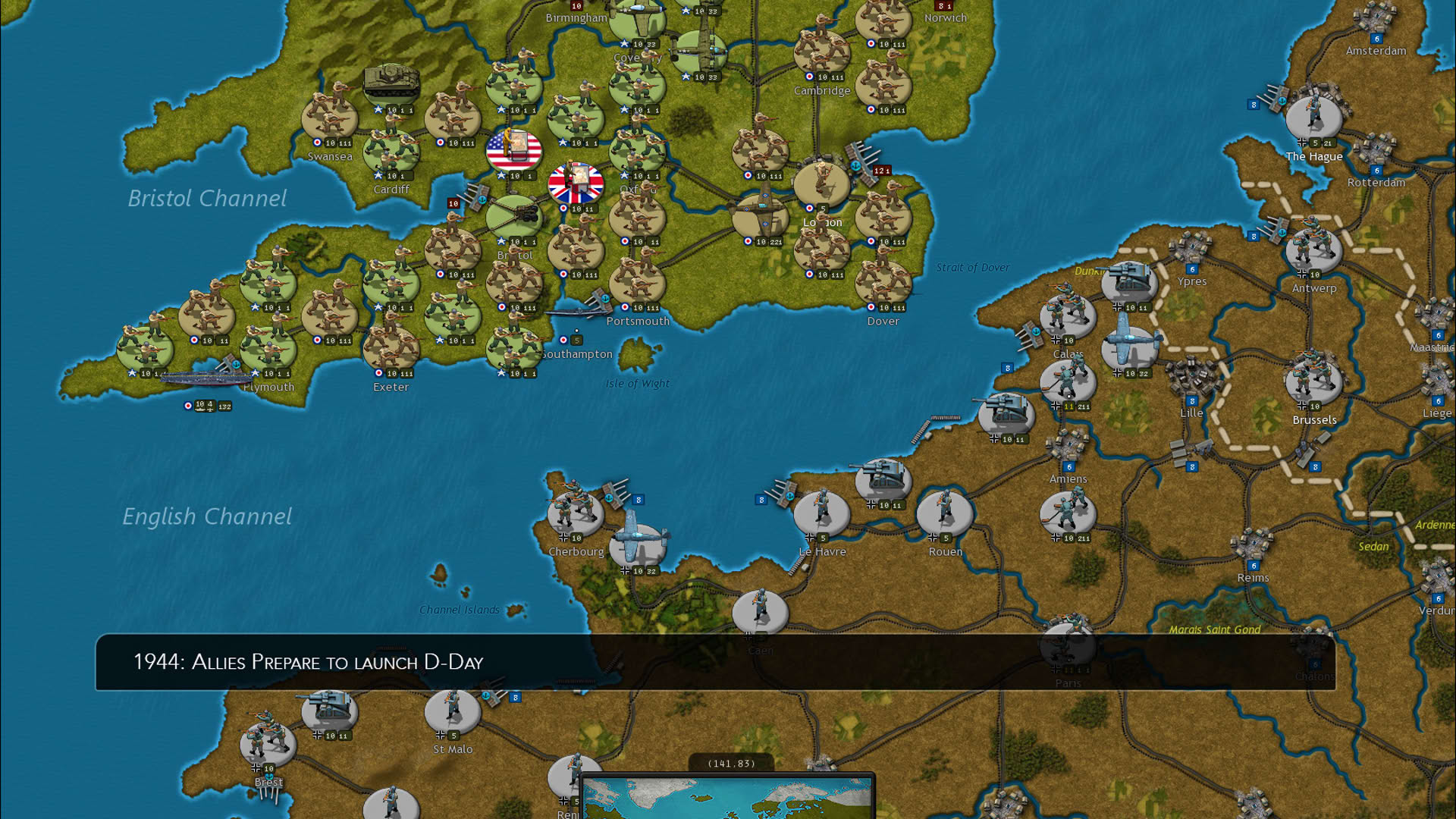 Screenshot for Strategic Command WWII: War in Europe