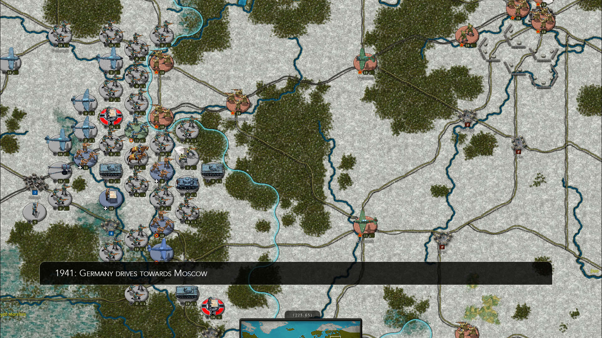 Screenshot for Strategic Command WWII: War in Europe