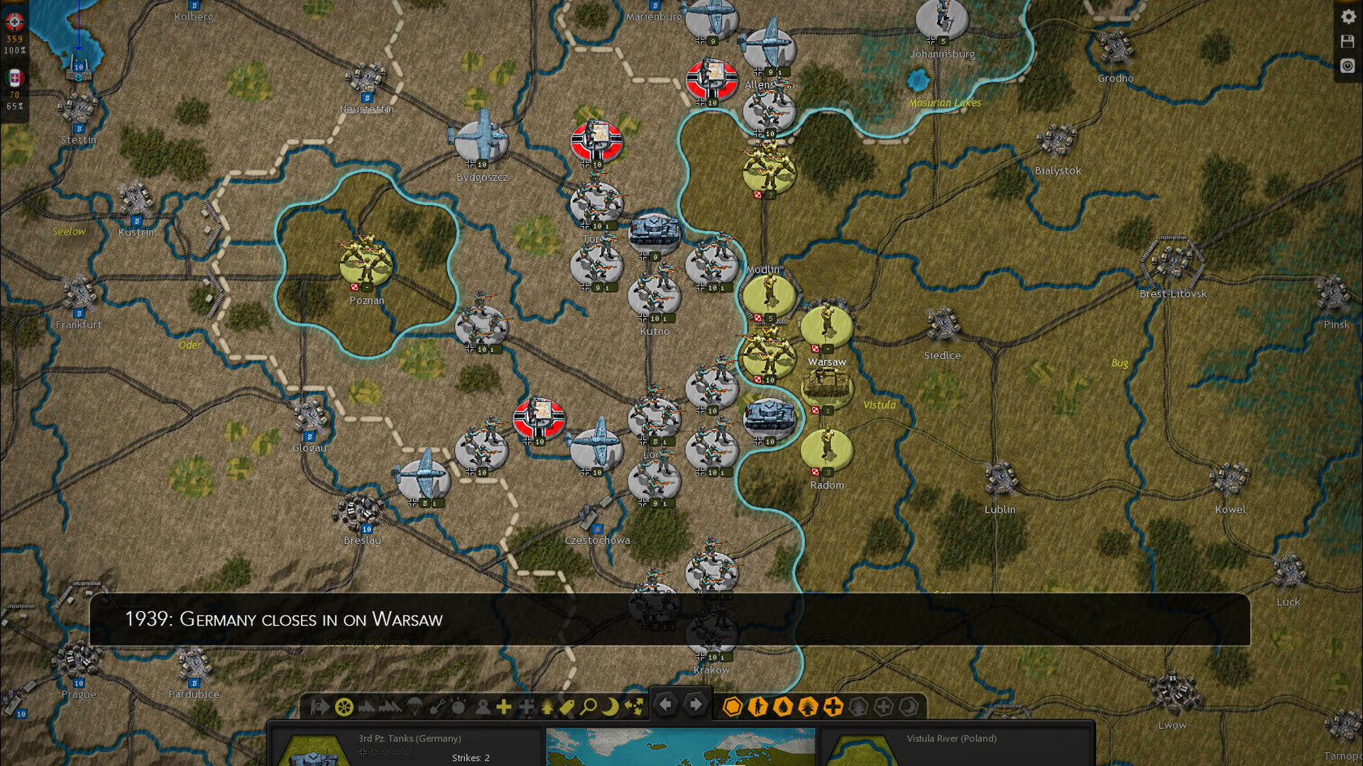 Screenshot for Strategic Command WWII: War in Europe