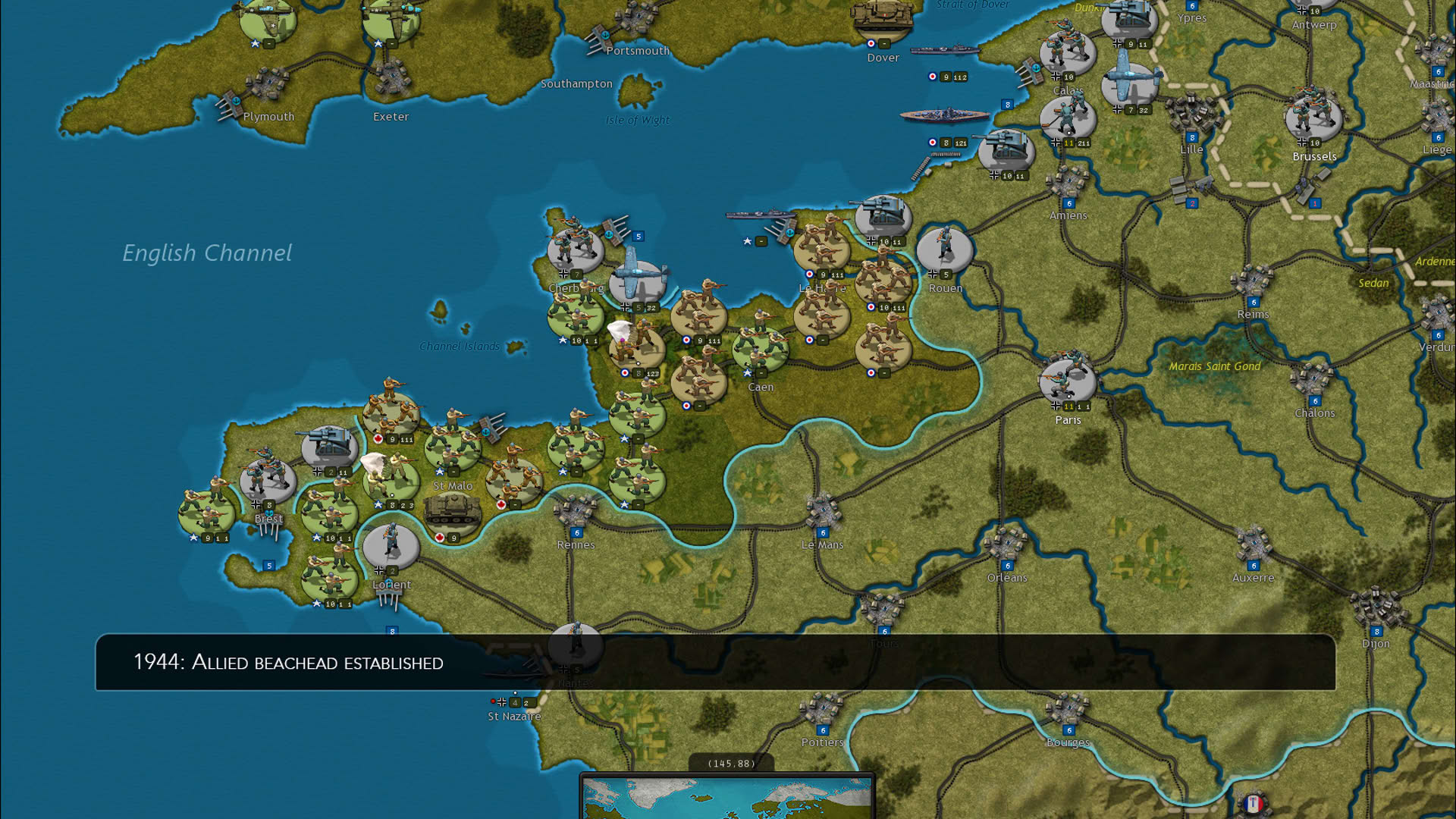 Screenshot for Strategic Command WWII: War in Europe