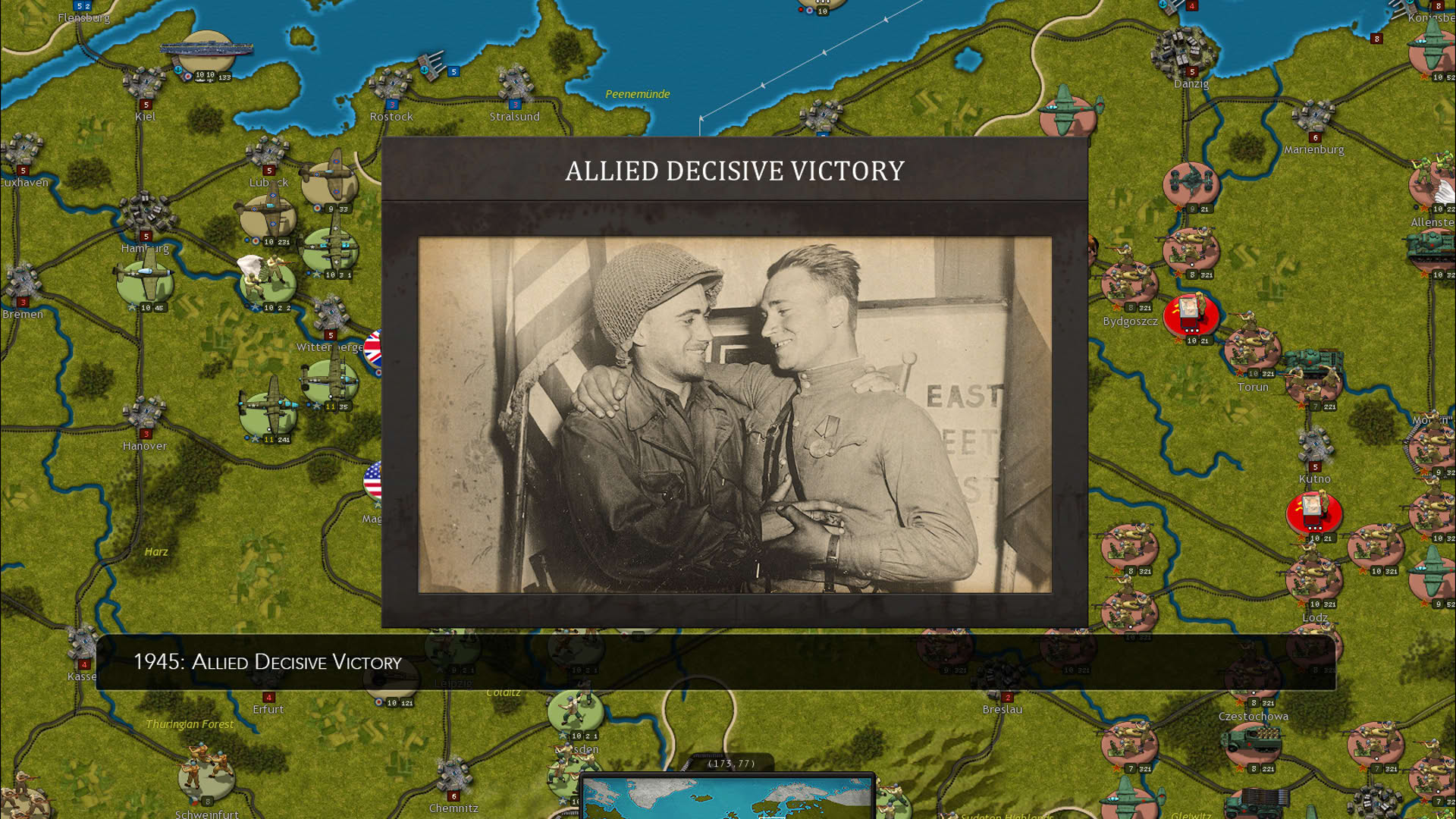 Screenshot for Strategic Command WWII: War in Europe