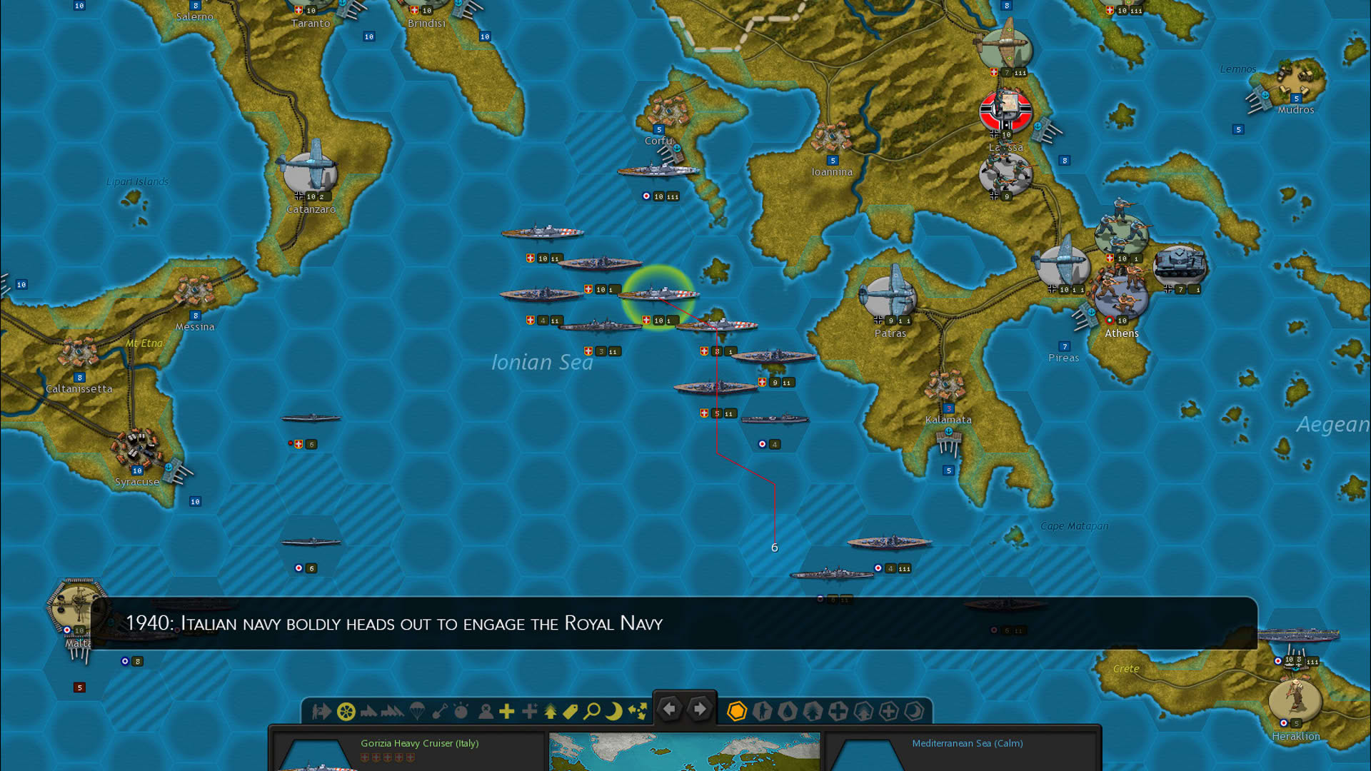 Screenshot for Strategic Command WWII: War in Europe