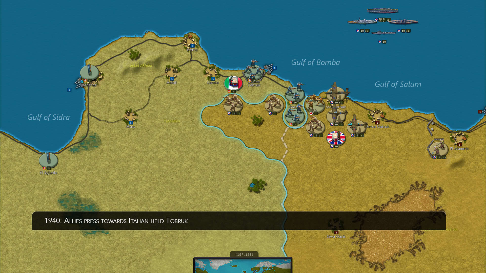 Screenshot for Strategic Command WWII: War in Europe