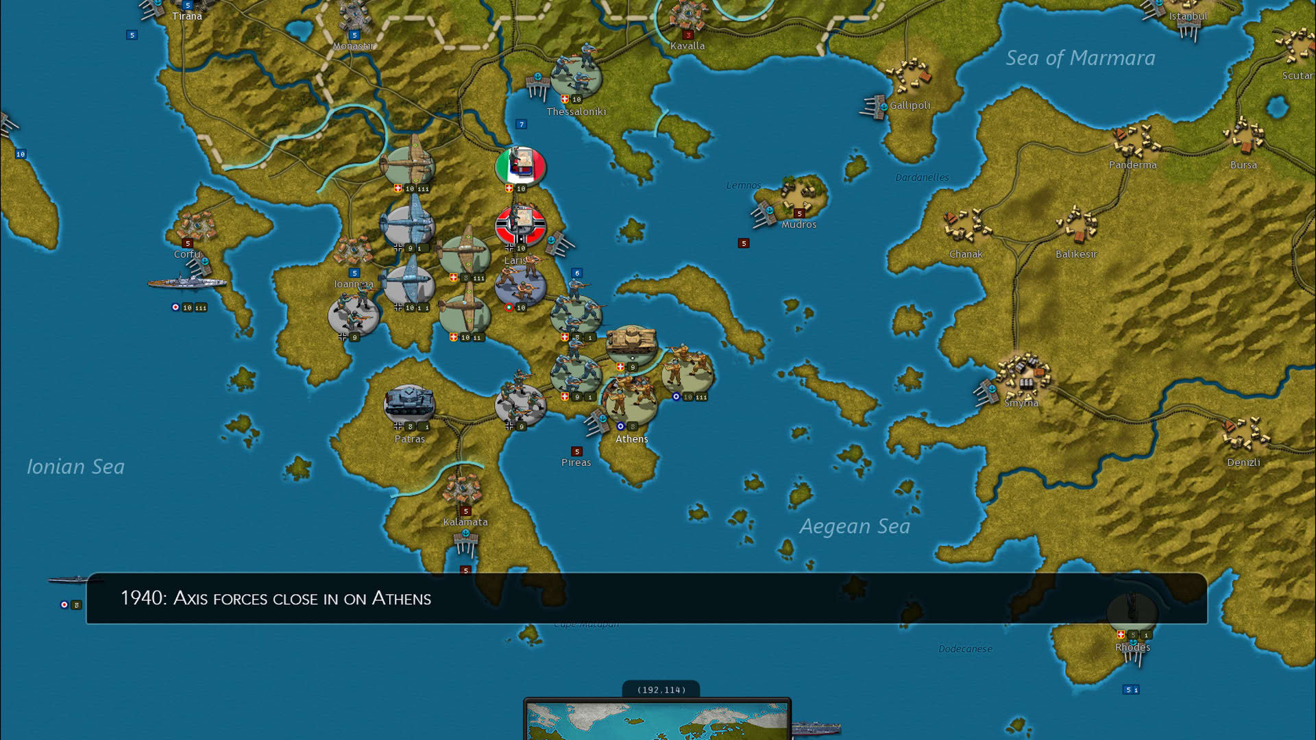 Screenshot for Strategic Command WWII: War in Europe