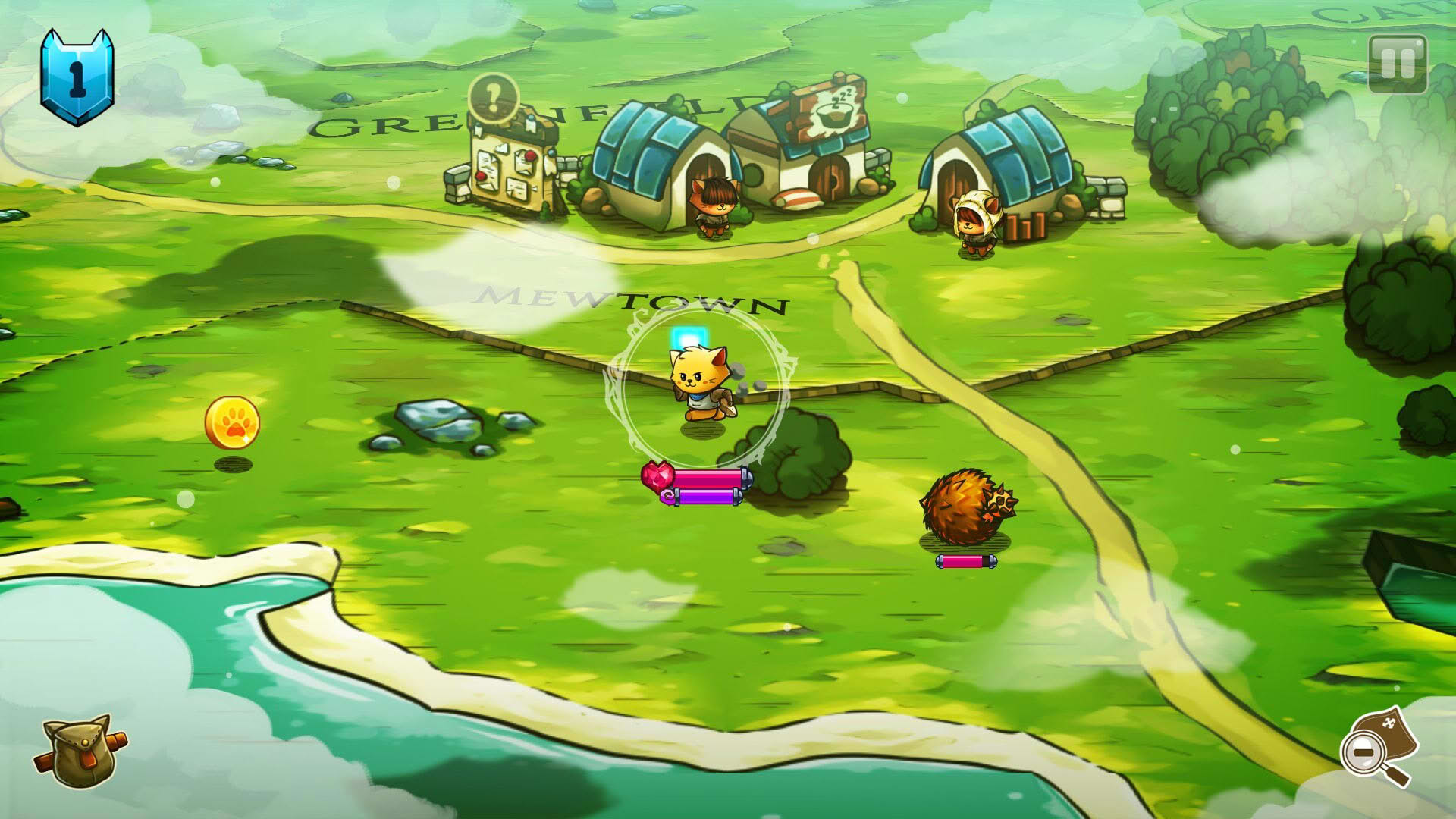 Screenshot for Cat Quest