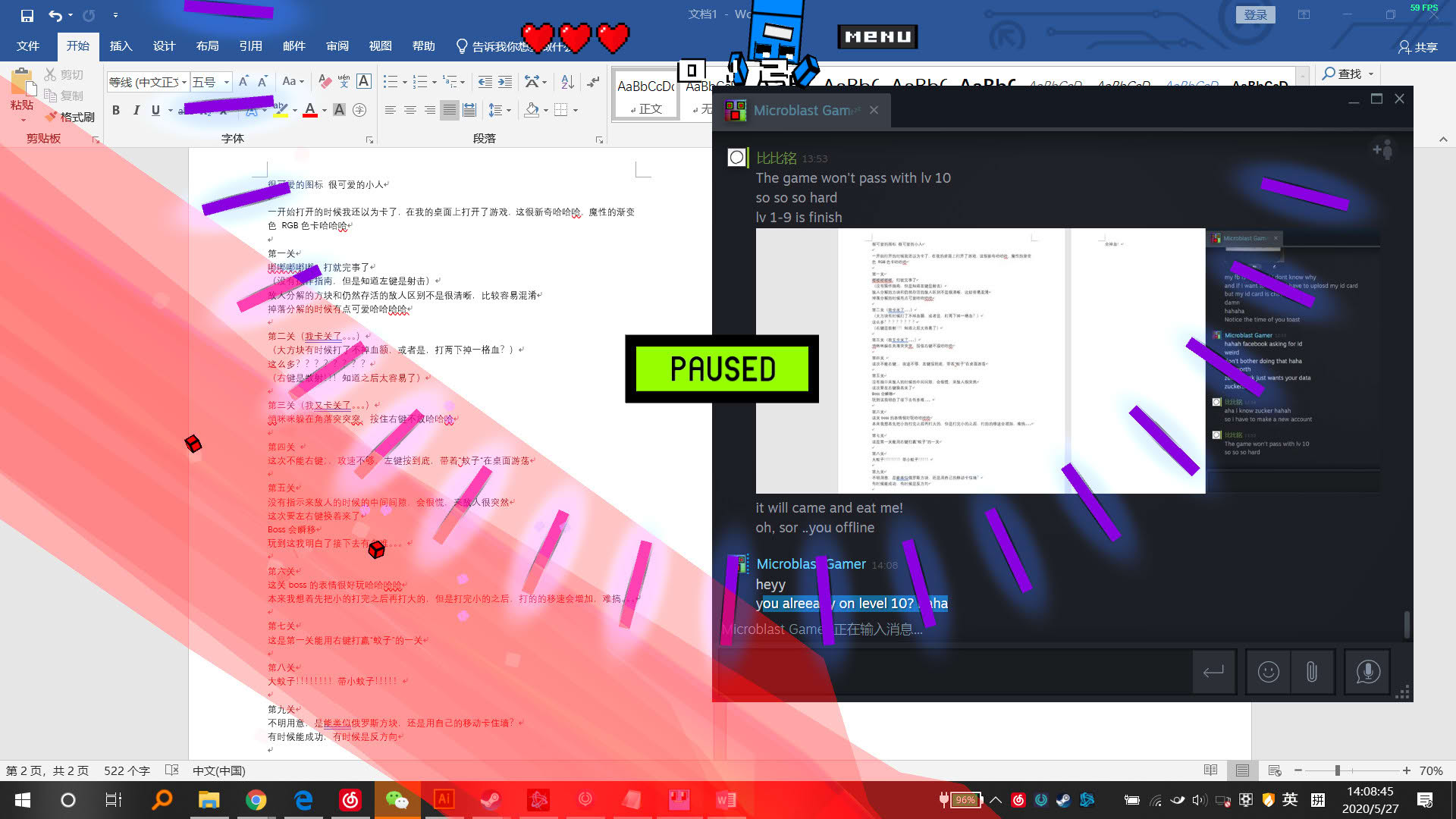Screenshot for CPU Invaders