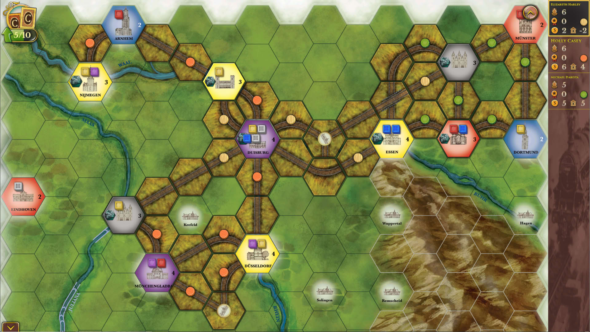 Screenshot for Steam: Rails to Riches