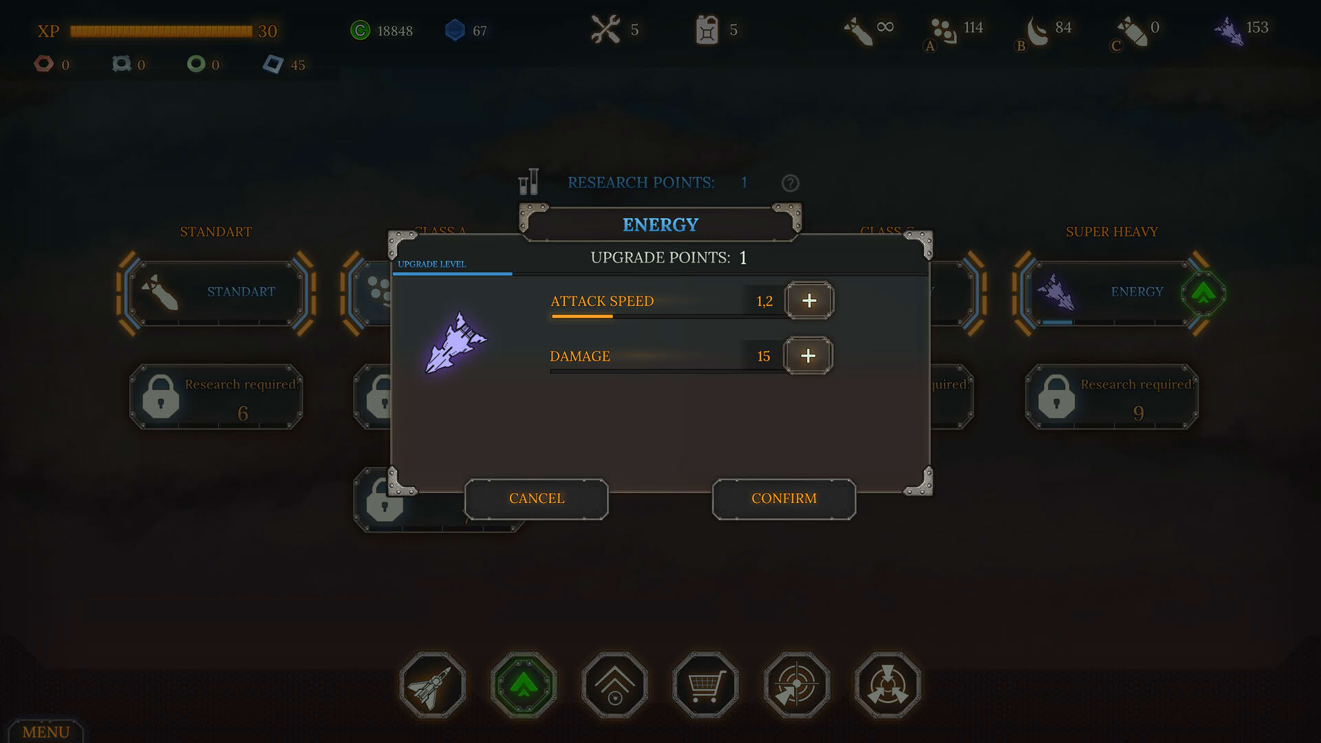 Screenshot for Aircraft Evolution
