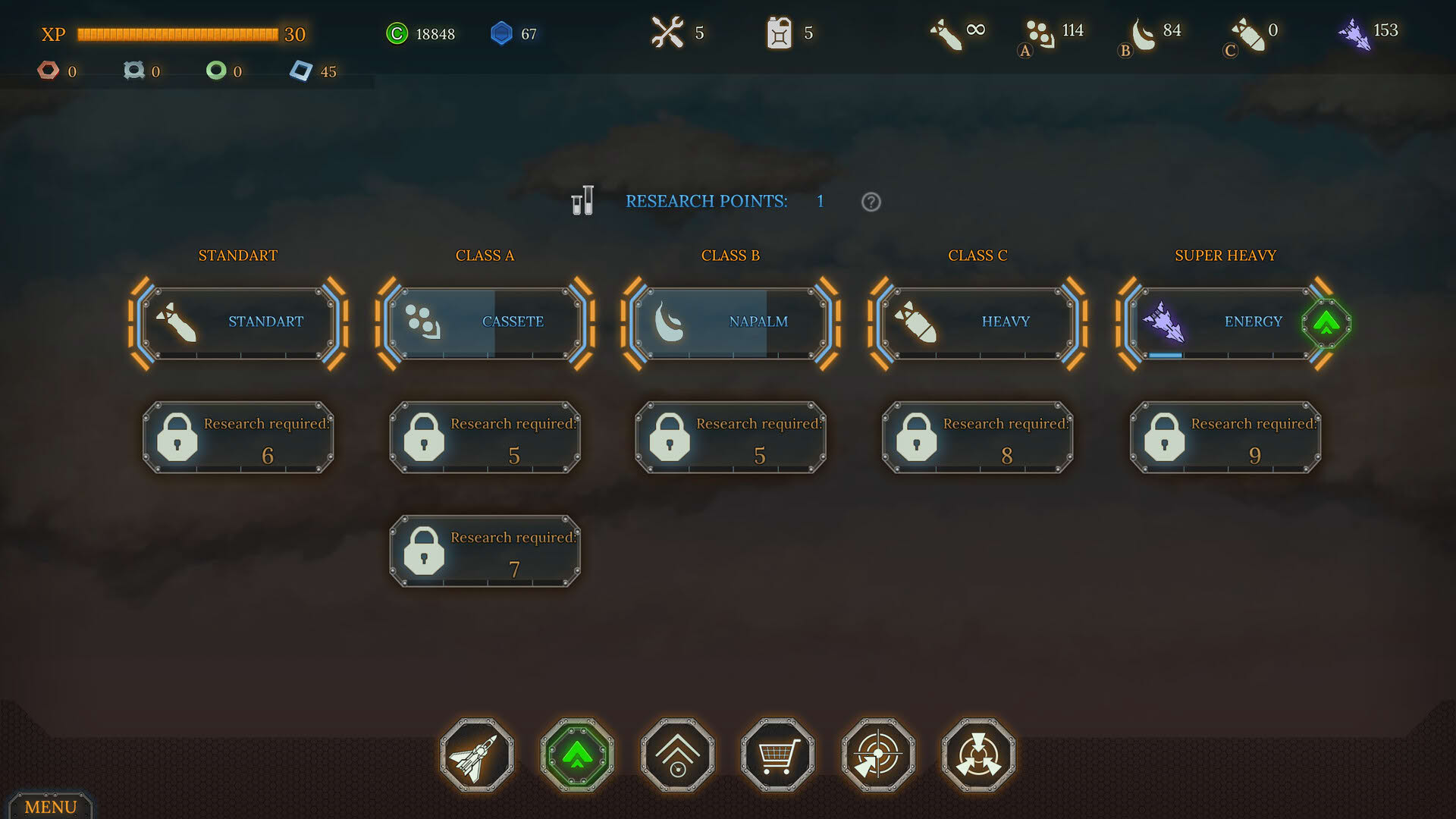 Screenshot for Aircraft Evolution