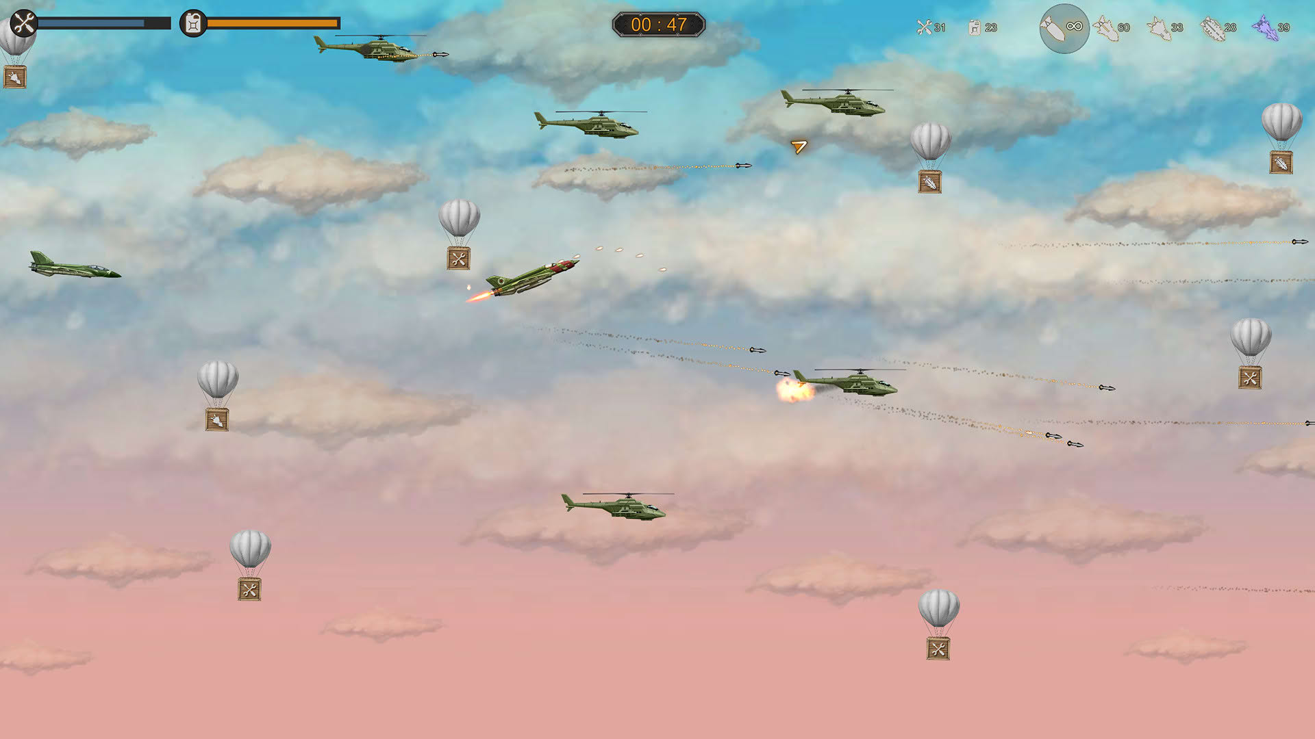 Screenshot for Aircraft Evolution