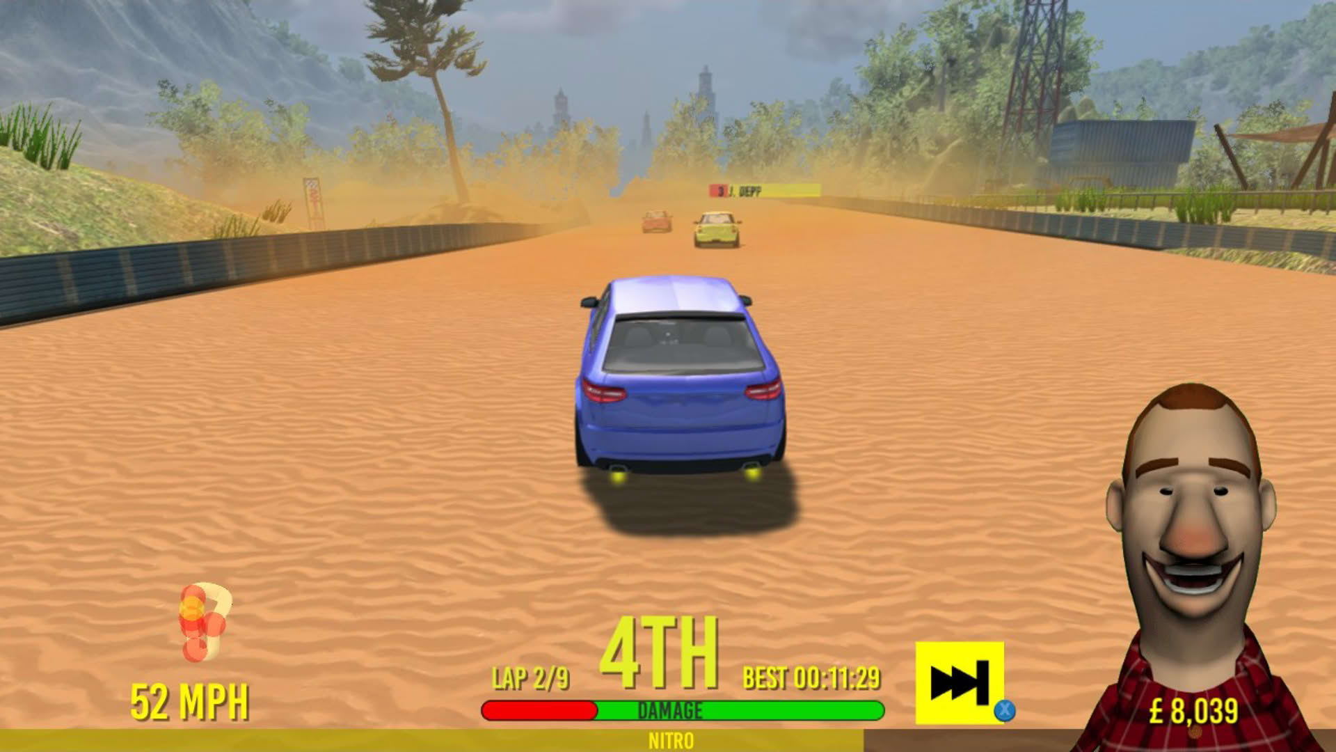 Screenshot for Dumbass Drivers!