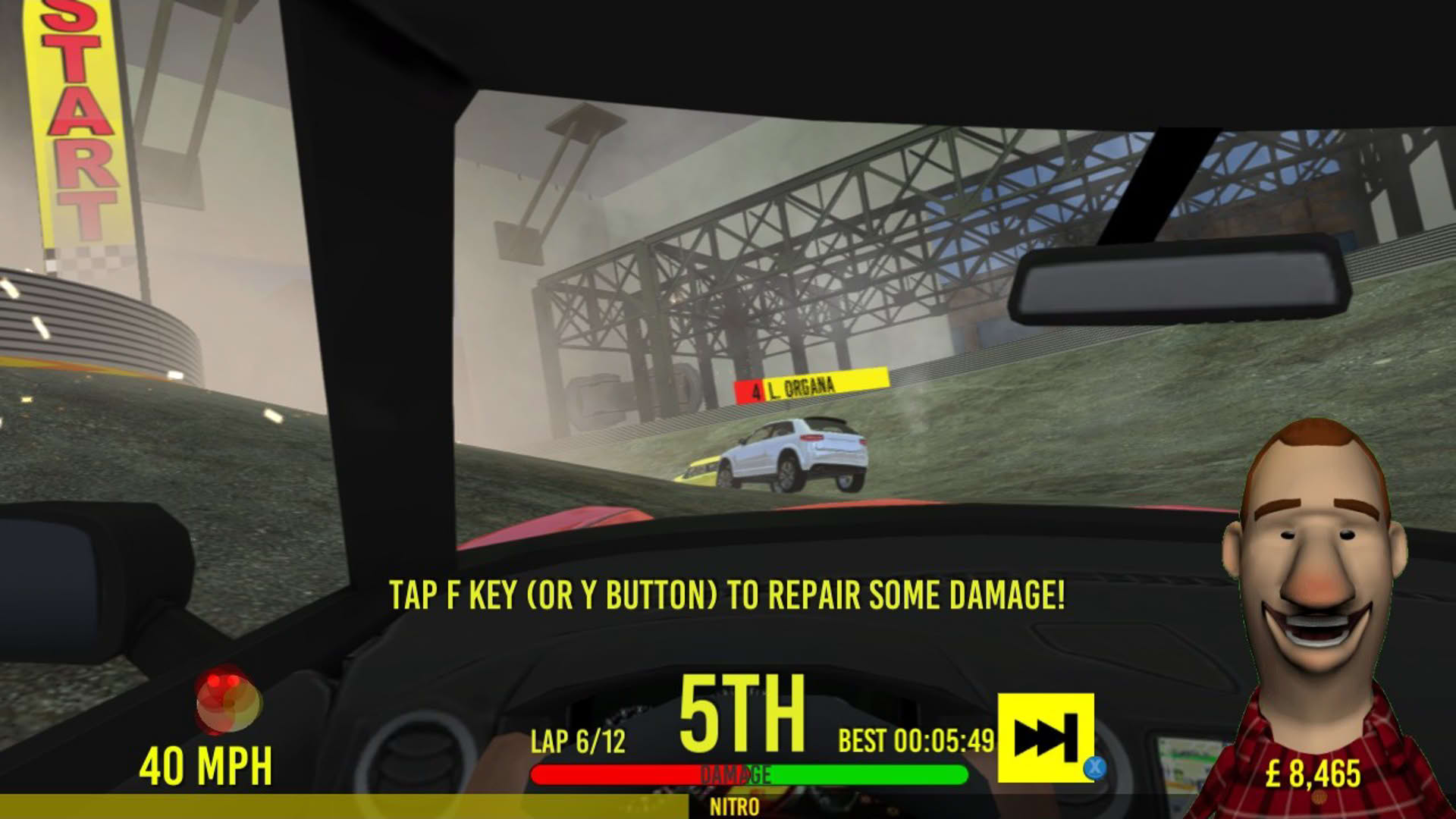 Screenshot for Dumbass Drivers!