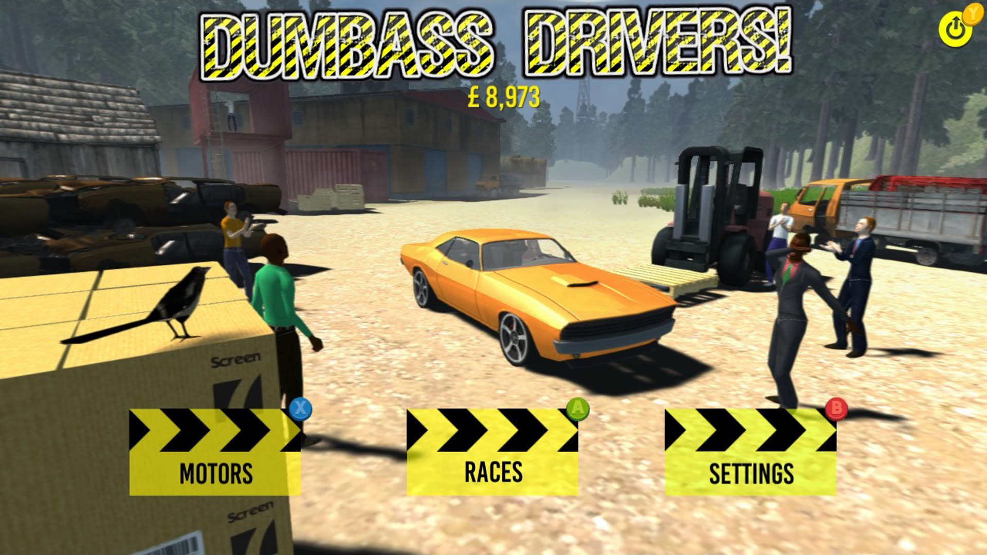 Screenshot for Dumbass Drivers!