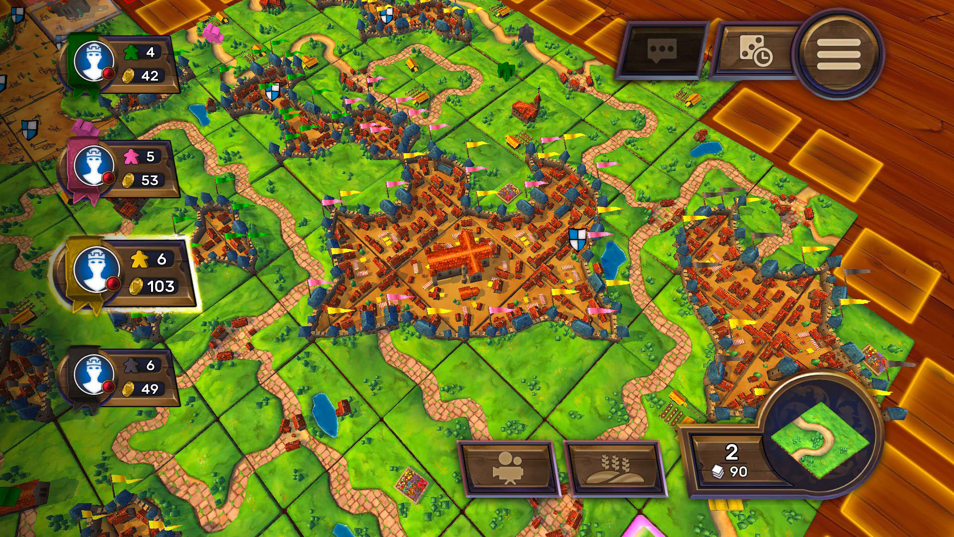 Screenshot for Carcassonne