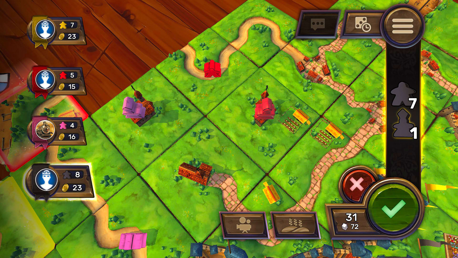 Screenshot for Carcassonne