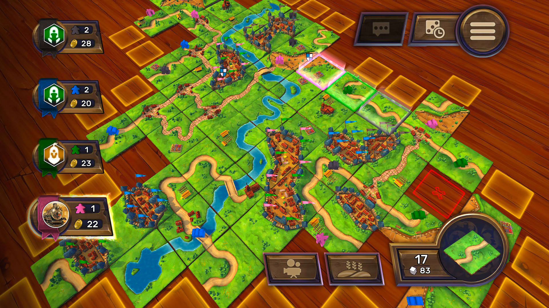 Screenshot for Carcassonne
