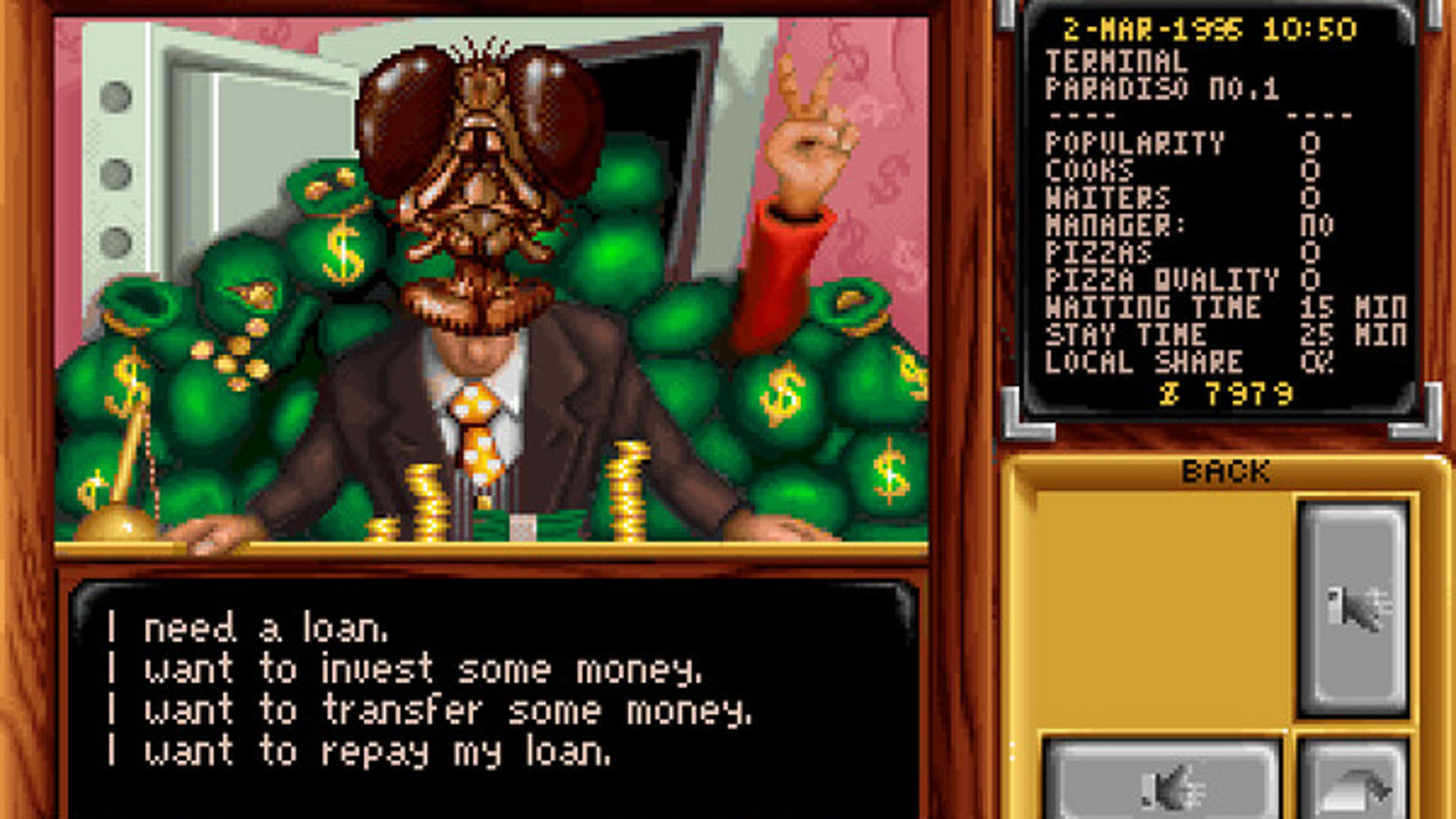 Screenshot for Pizza Tycoon