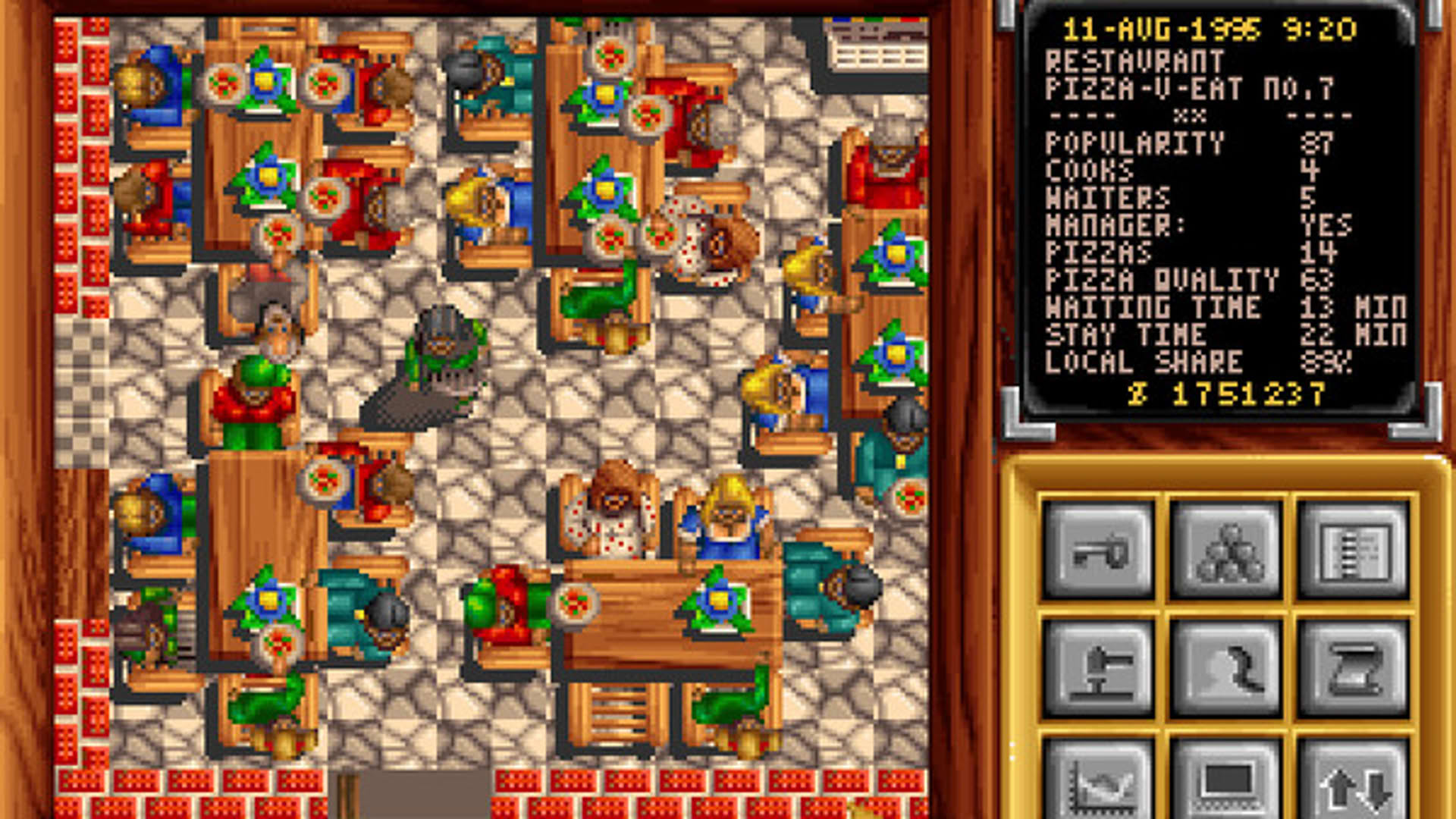 Screenshot for Pizza Tycoon