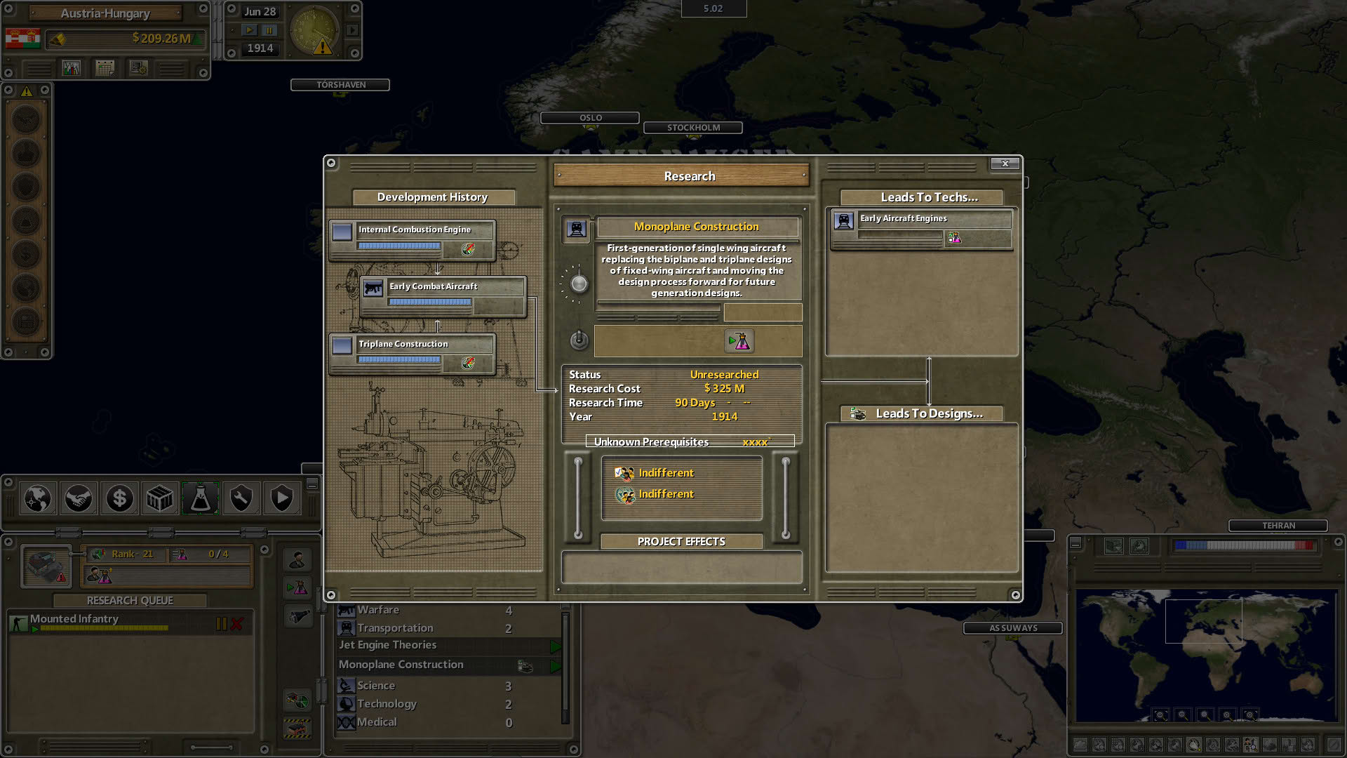 Screenshot for Supreme Ruler the Great War