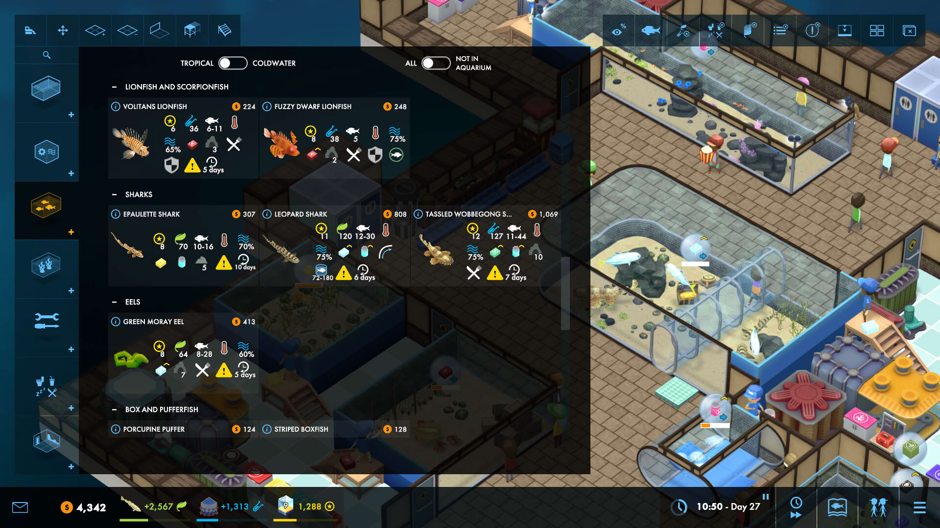 Screenshot for Megaquarium