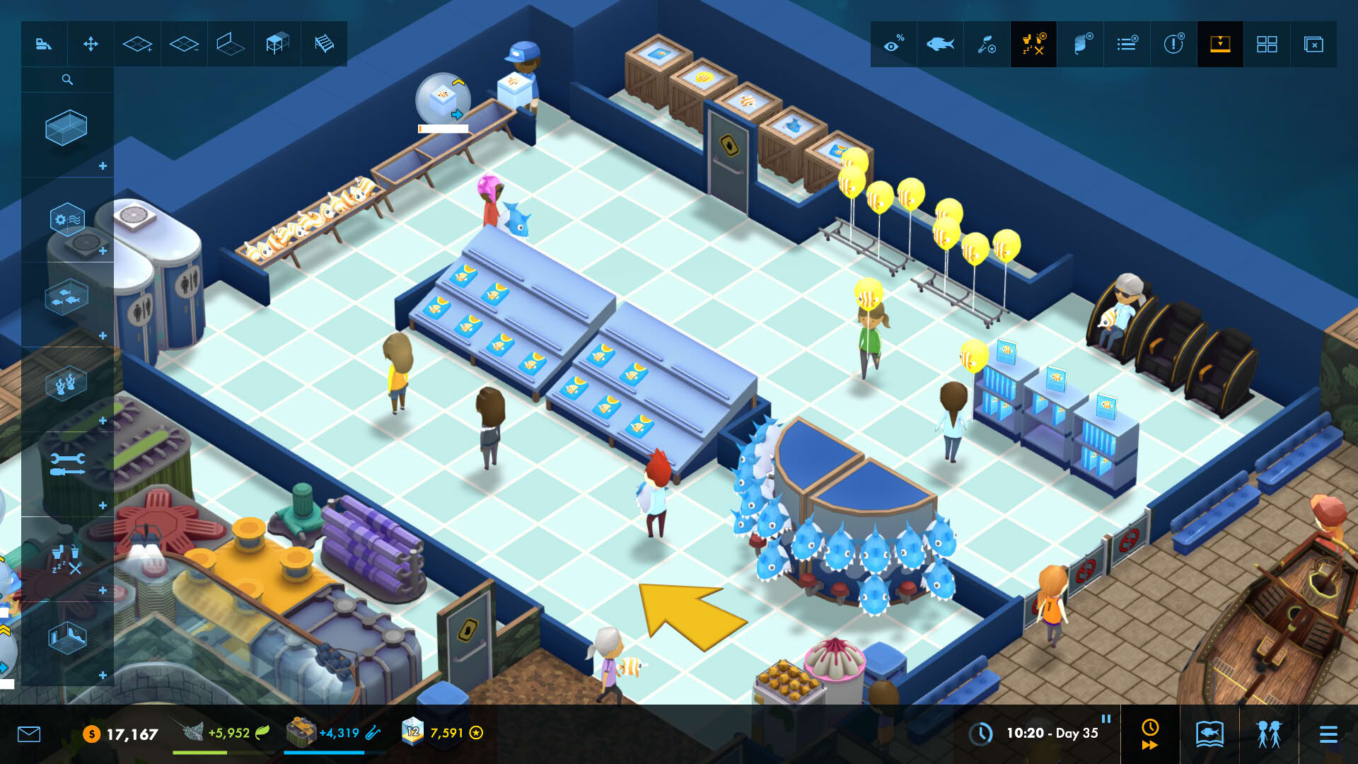 Screenshot for Megaquarium