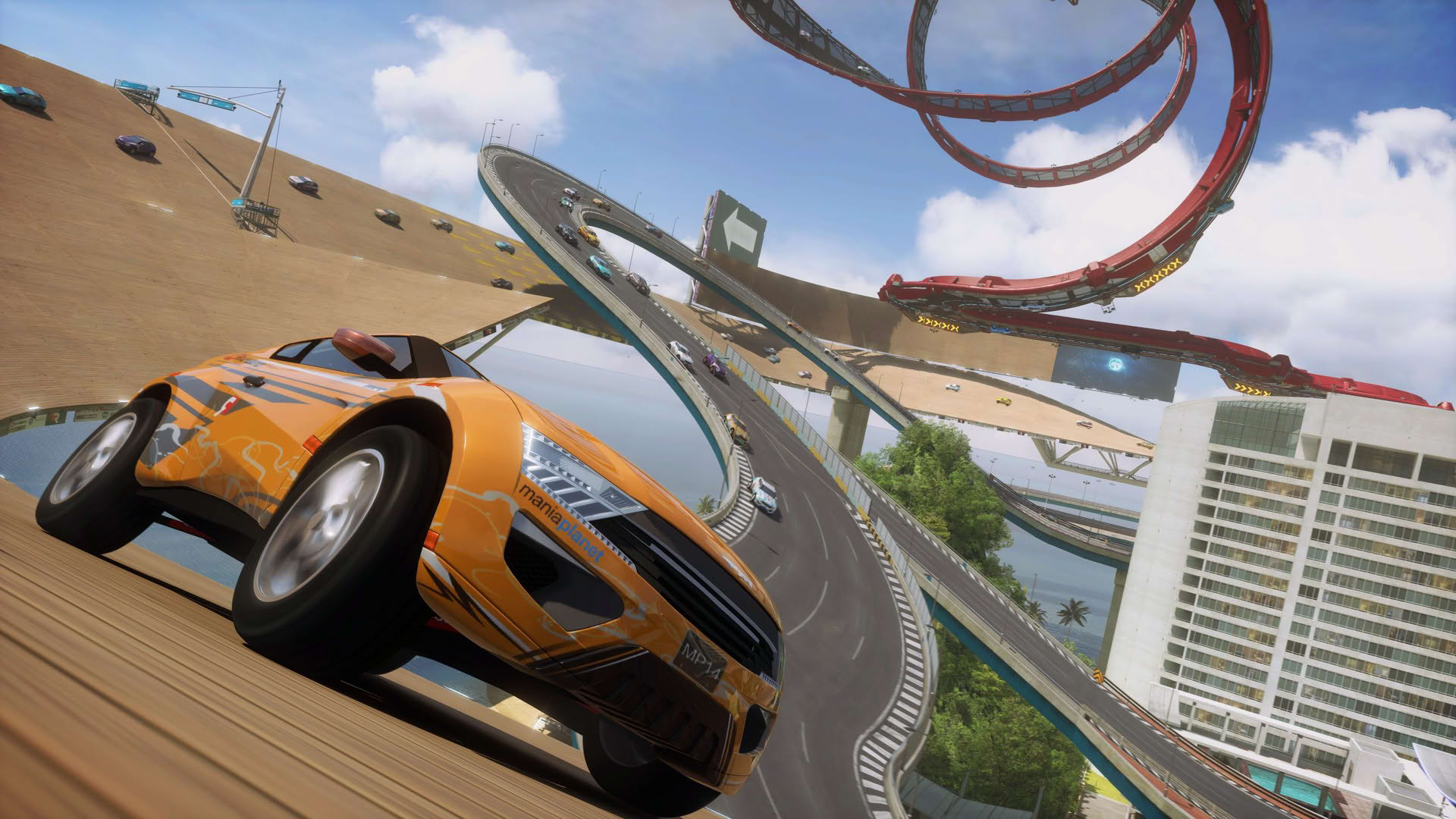 Screenshot for TrackMania 2: Lagoon
